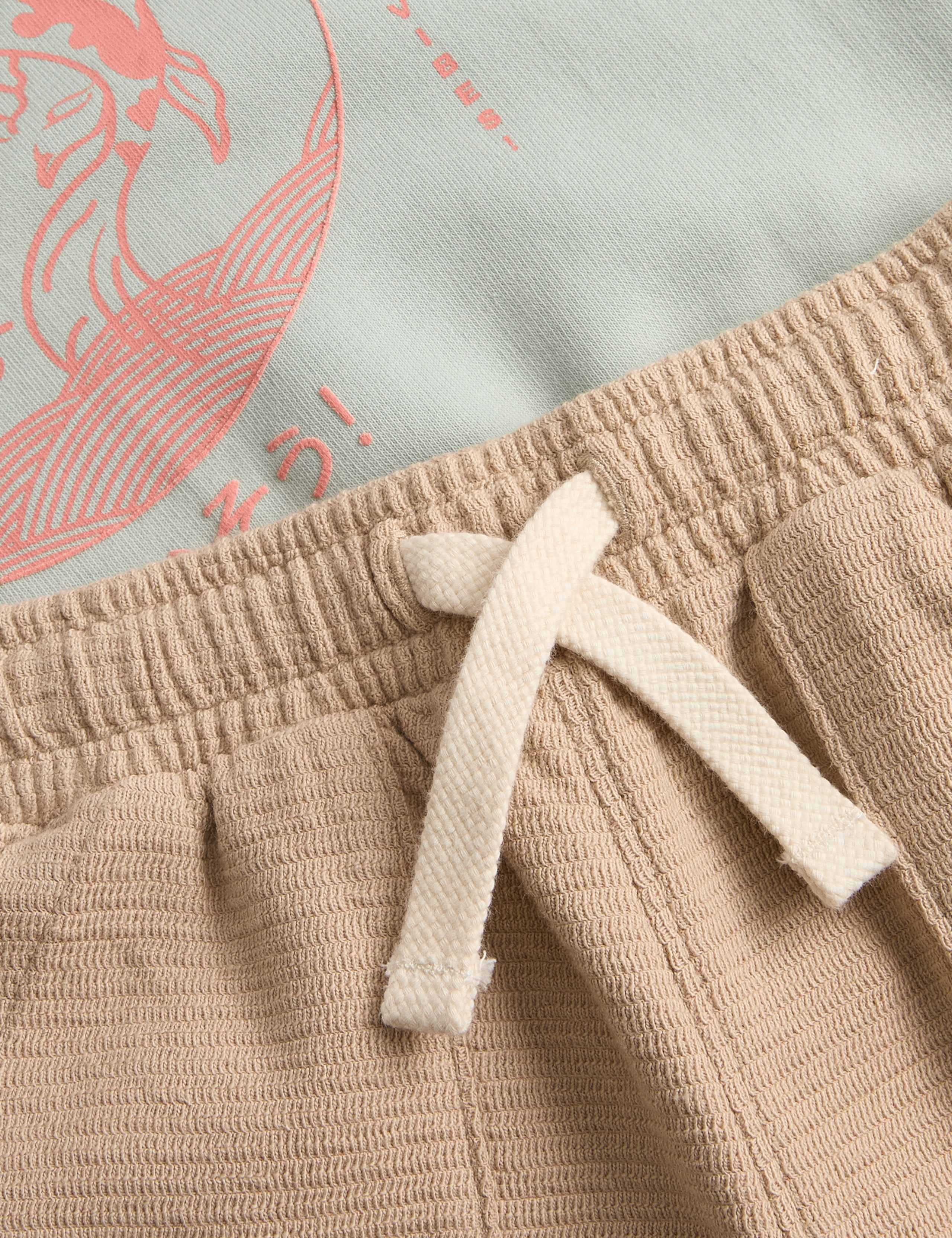 2pc Cotton Rich Sweatshirt & Trousers Outfit (1-8 Yrs) 2 of 2