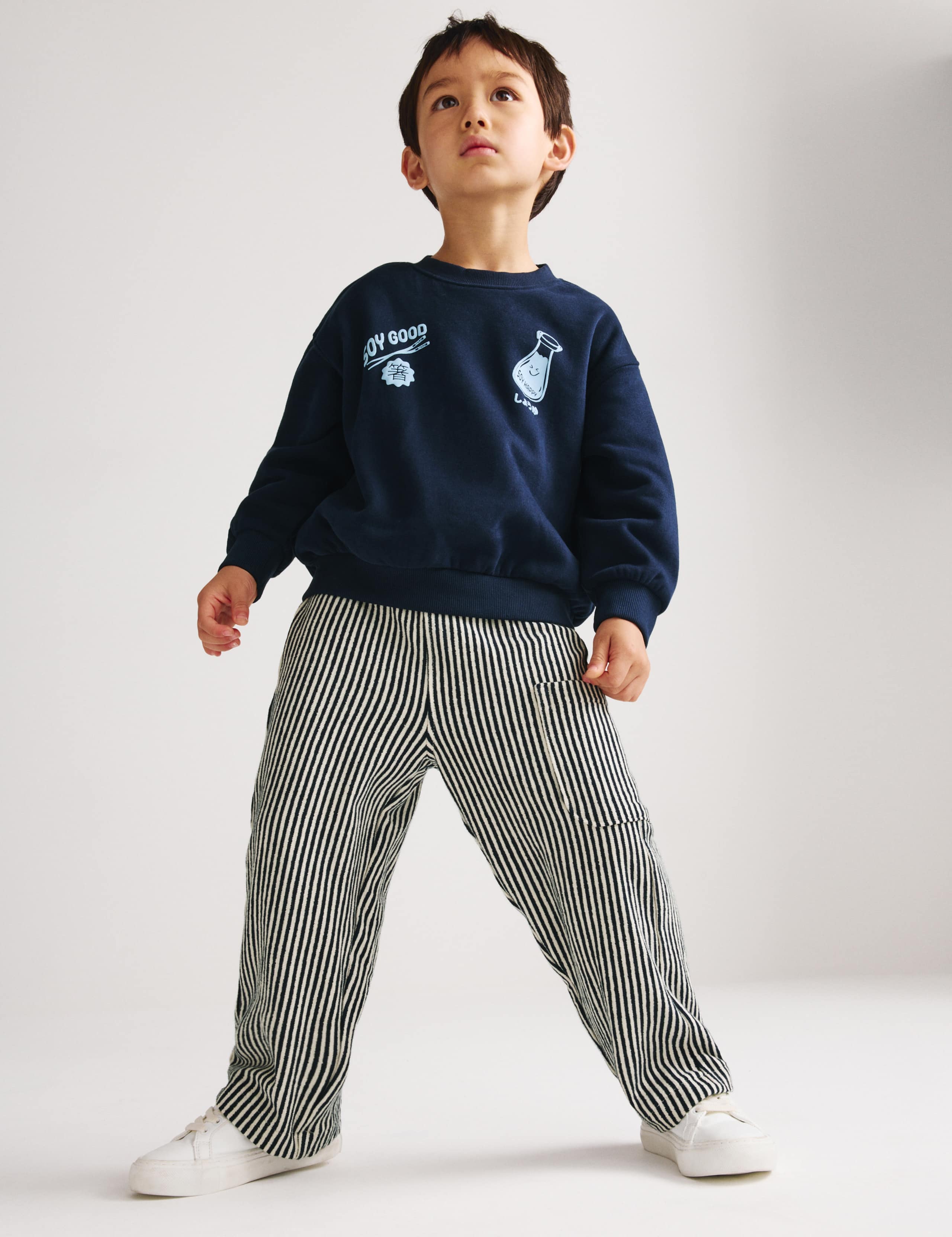 2 Piece Cotton Rich Noodle Graphic Outfit (2-8 Yrs) 5 of 7