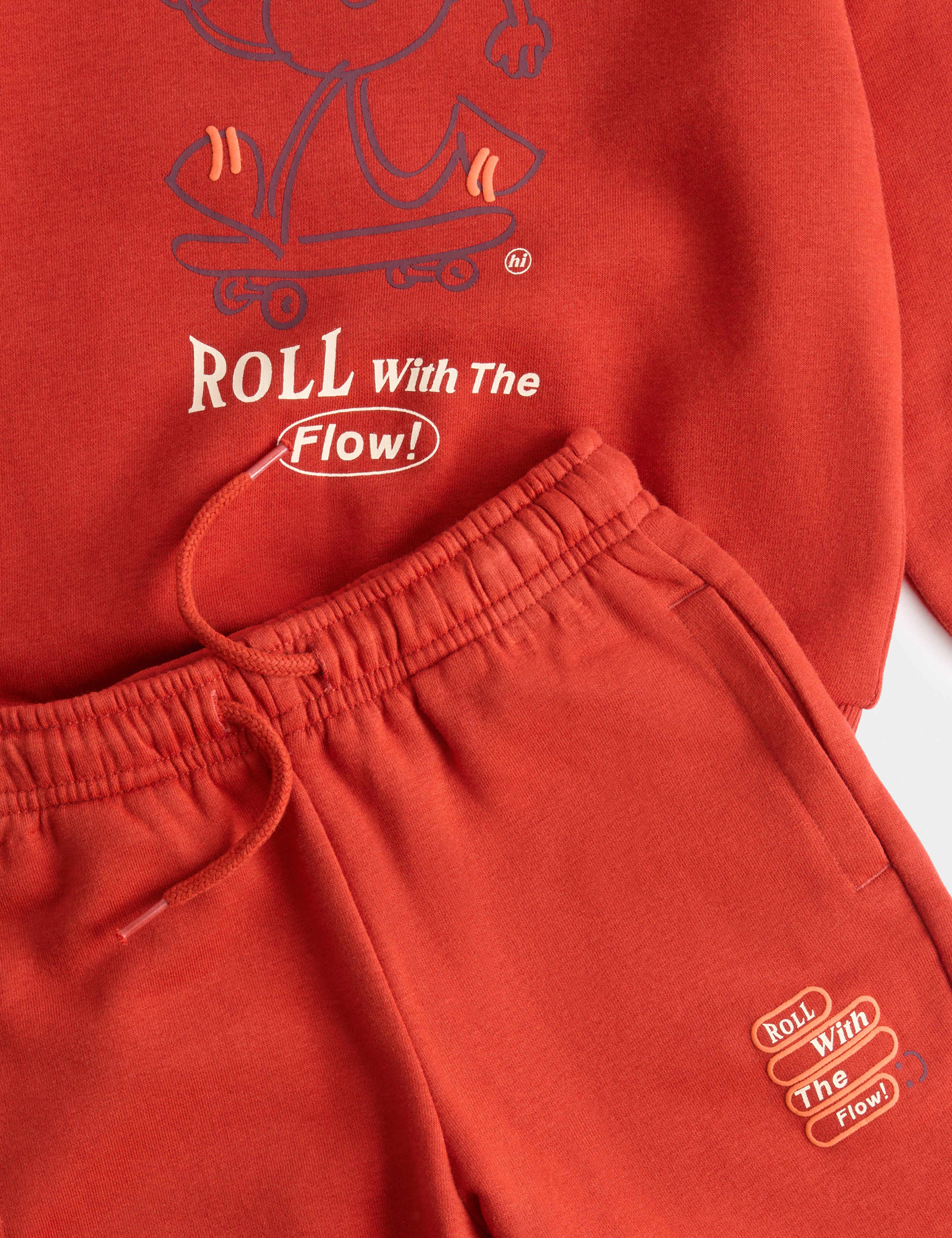 2 Piece Cotton Rich Graphic Outfit (2-8 Yrs) 2 of 2