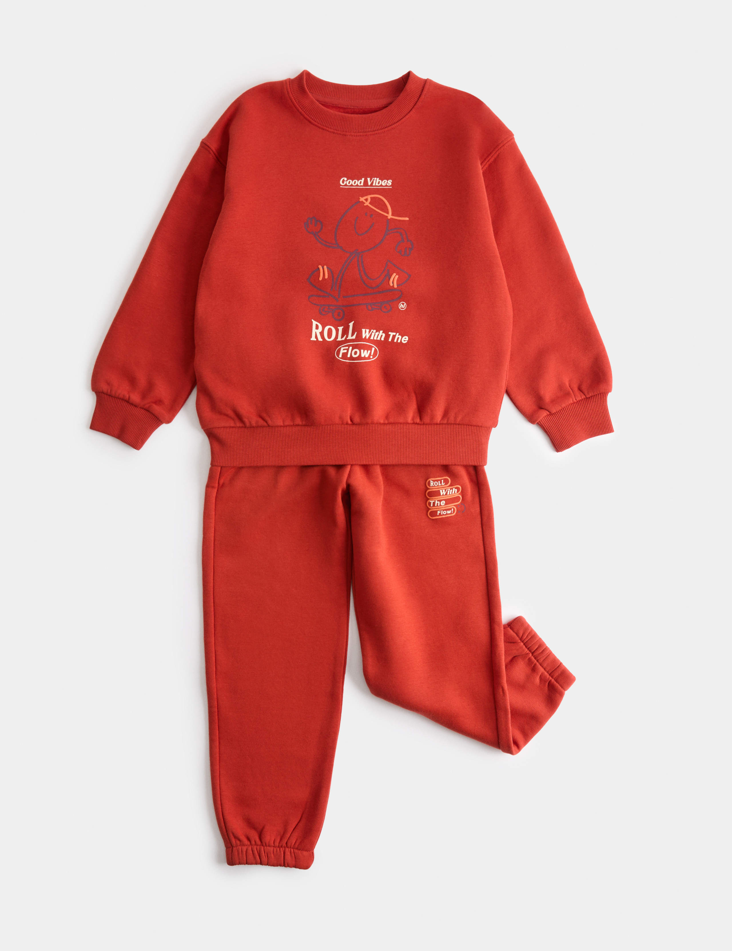 2 Piece Cotton Rich Graphic Outfit (2-8 Yrs) 1 of 2