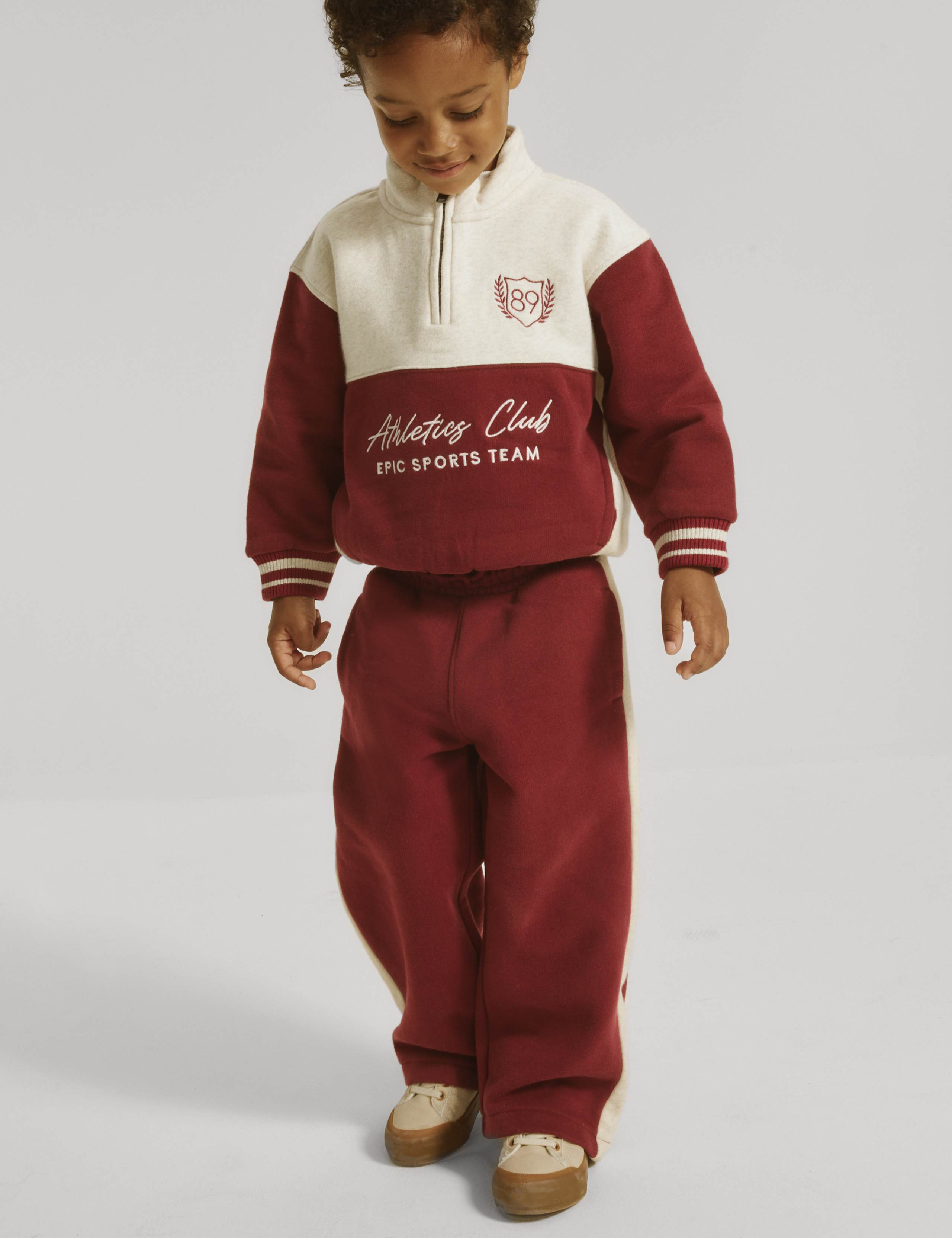 2 Piece Cotton Rich Sporty Outfit (2-8 Yrs) 1 of 9
