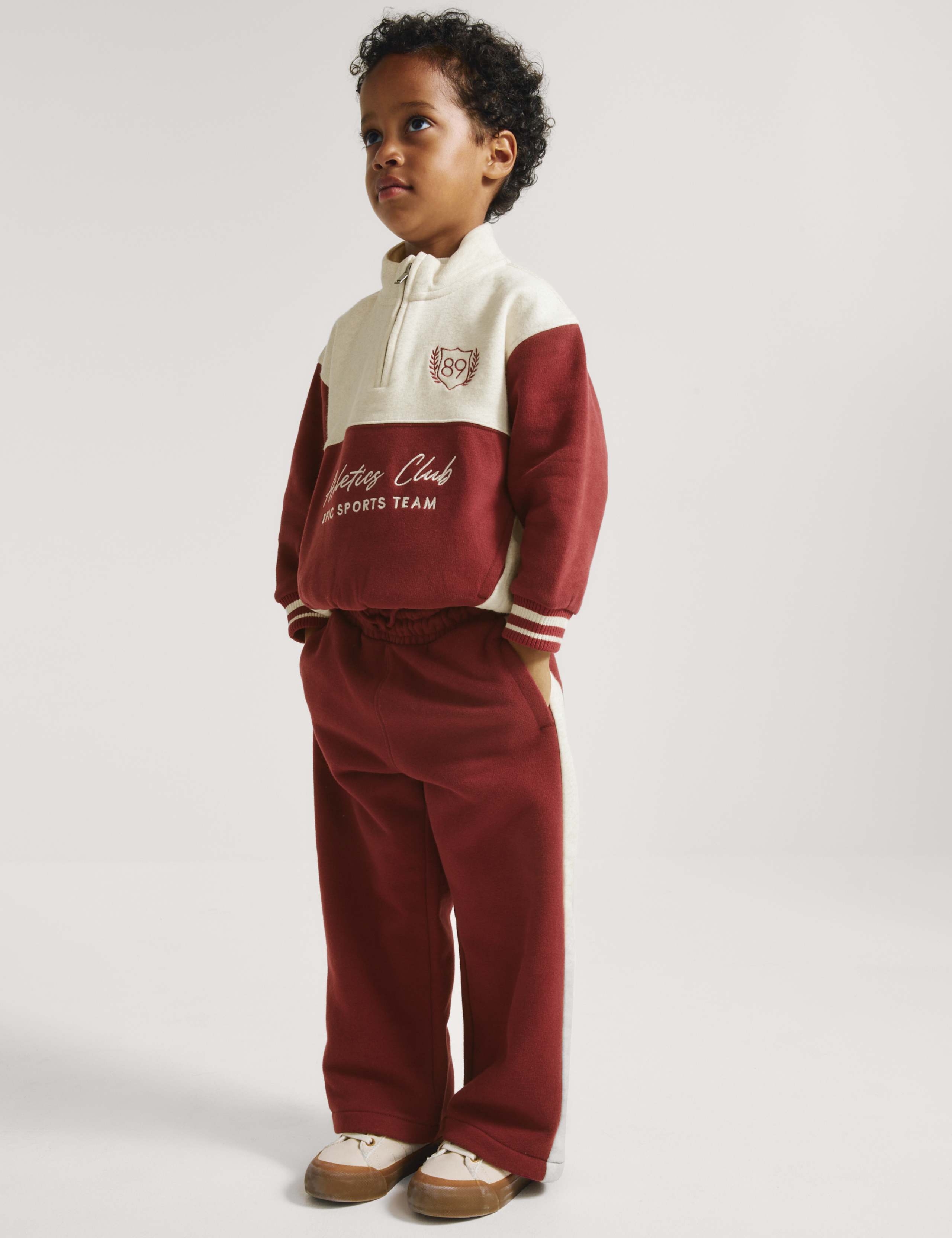 2 Piece Cotton Rich Sporty Outfit (2-8 Yrs) 7 of 9