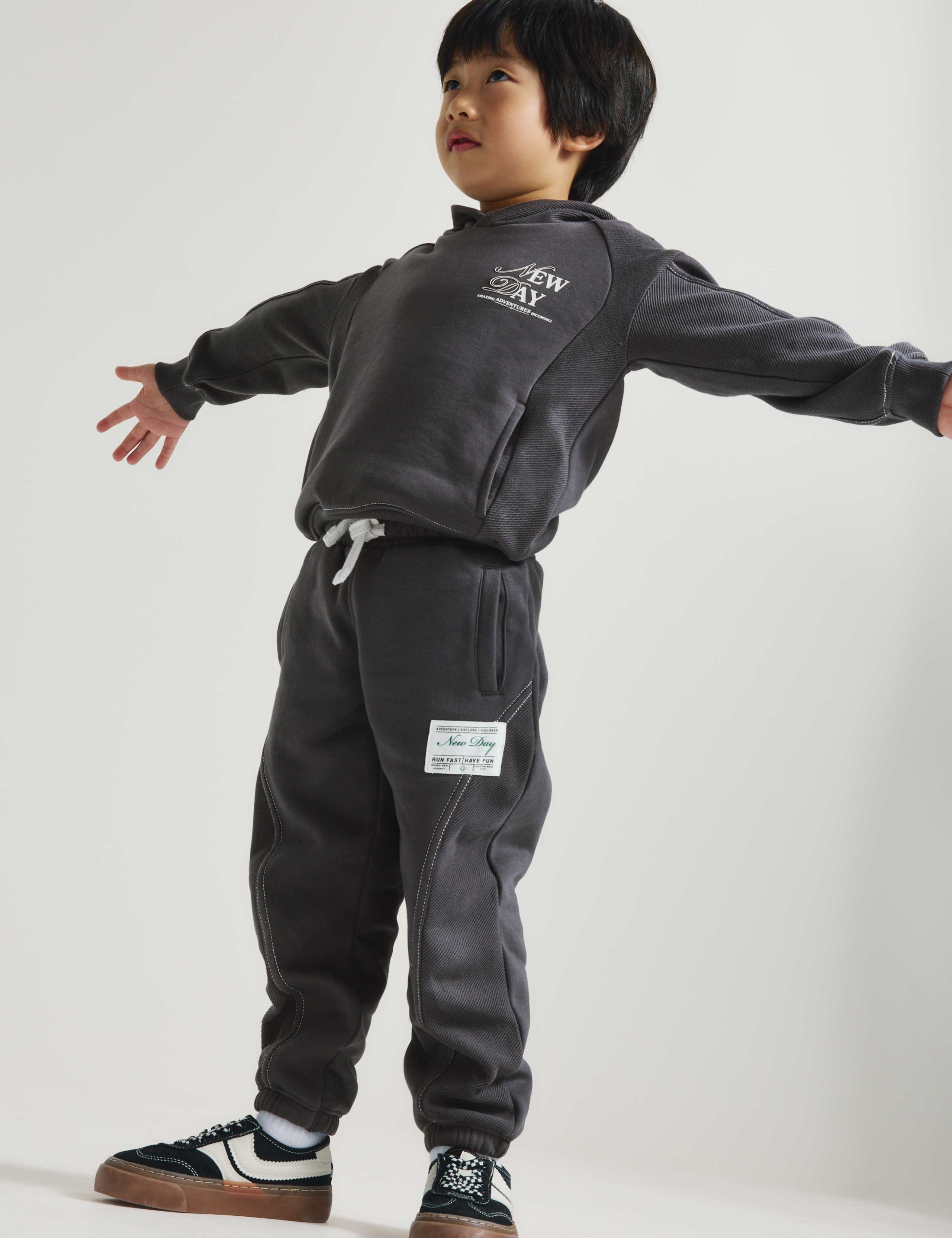 Cotton Rich Graphic Top & Bottom Outfit (2-8 Yrs) 6 of 8