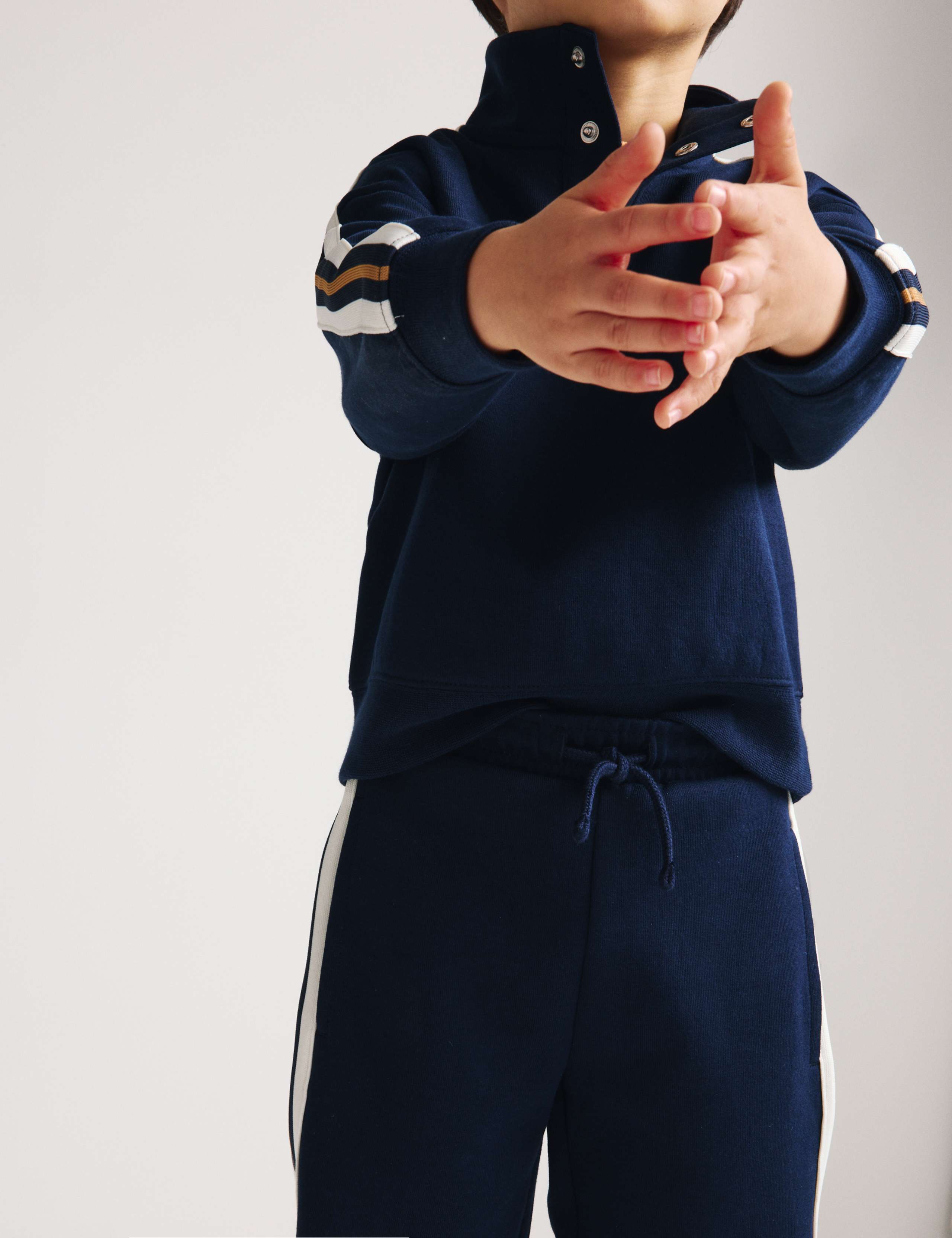 2 Piece Cotton Blend Side Taped Outfit (2-8 Yrs) 6 of 9