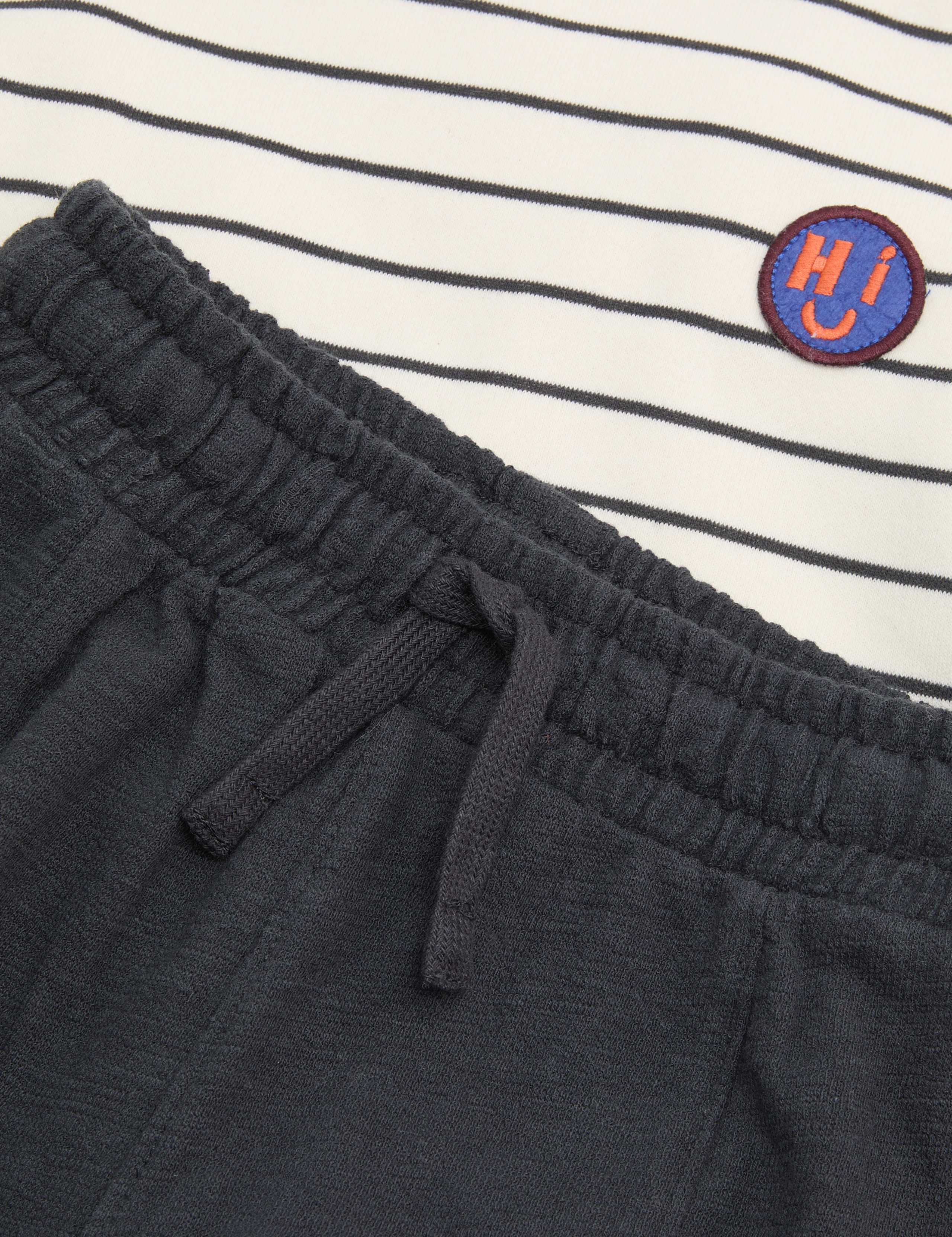 2 Piece Cotton Rich Striped Sweatshirt Outfit (2-8 Yrs) 2 of 2