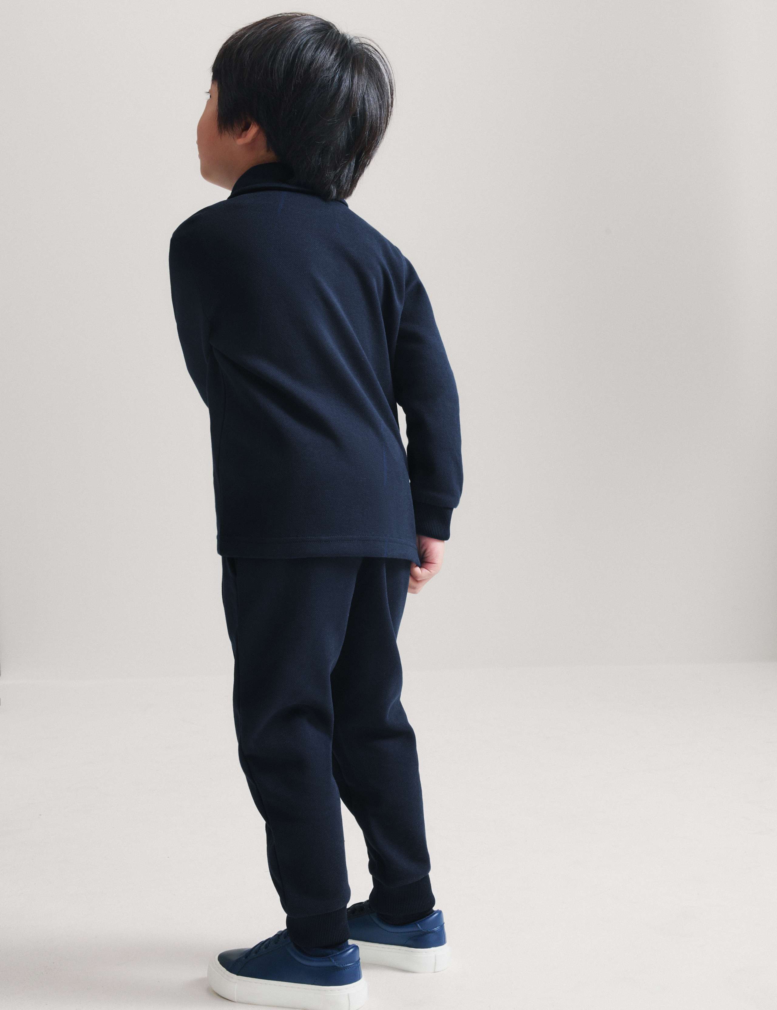 Collared Long Sleeve Polo And Trouser Set (2-8yrs) 5 of 9