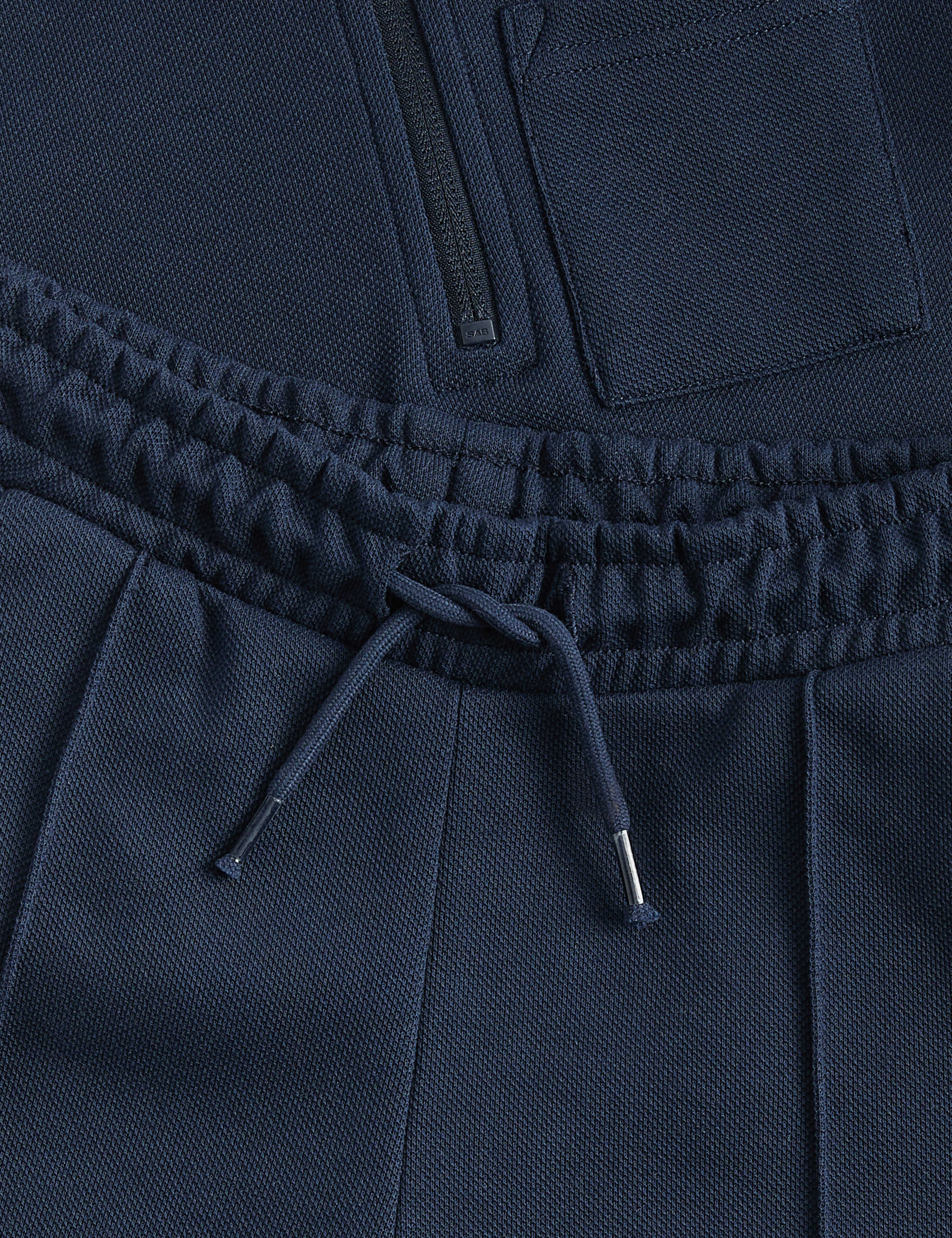 Collared Long Sleeve Polo And Trouser Set 9 of 9