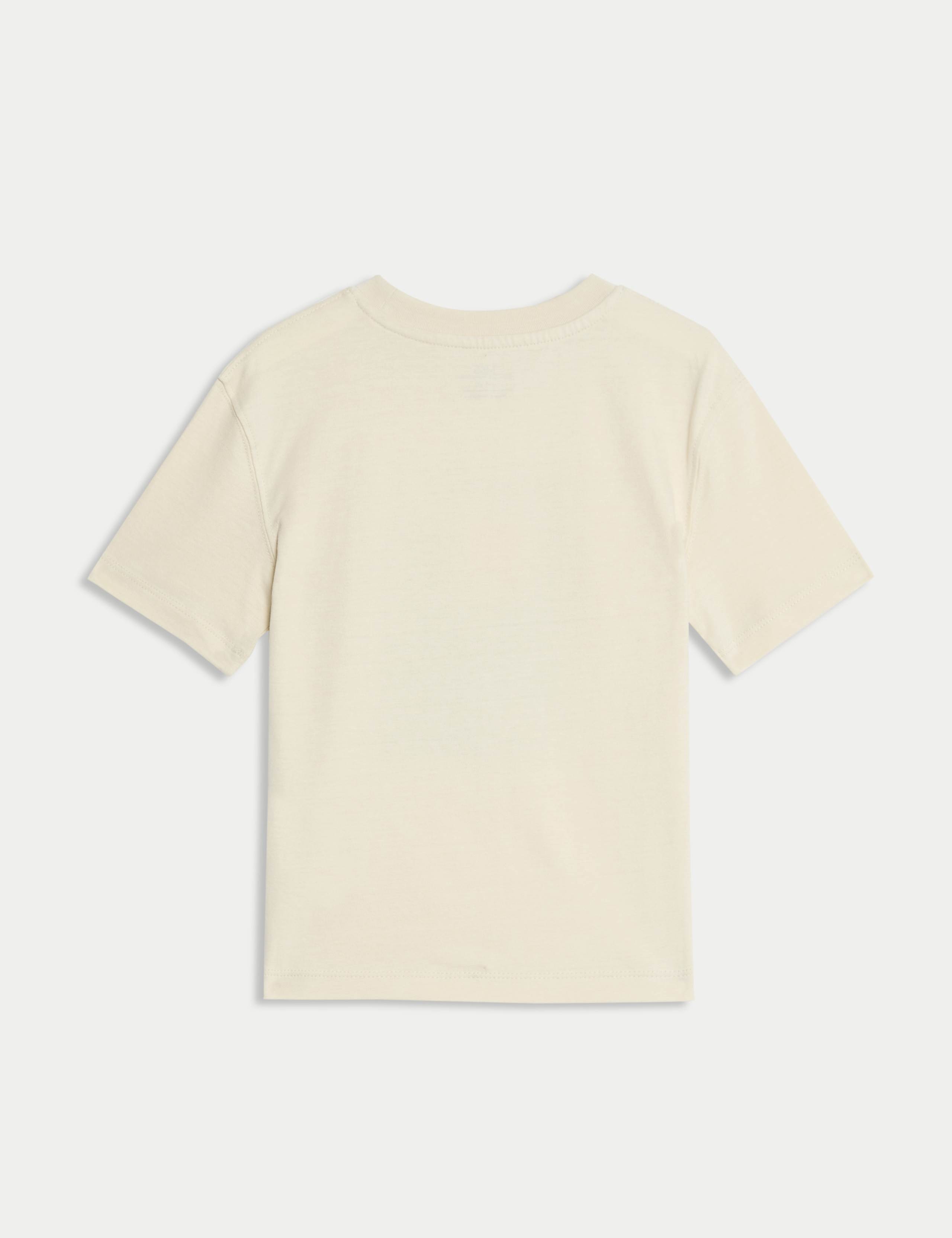 Pure Cotton Wave Graphic T-Shirt (2-8 Yrs) 5 of 5