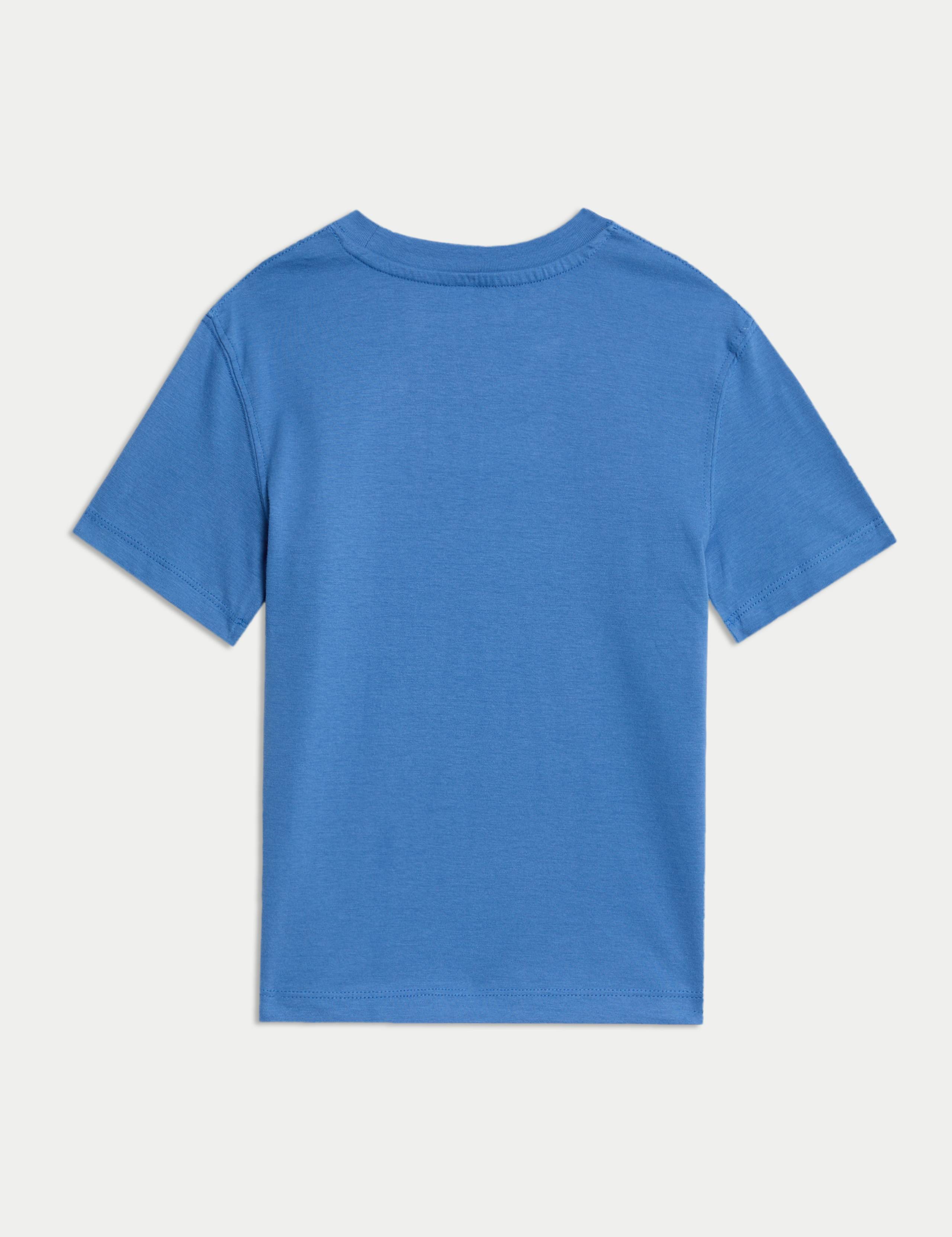 Pure Cotton Slogan T-Shirt (2-8 Yrs) 5 of 5