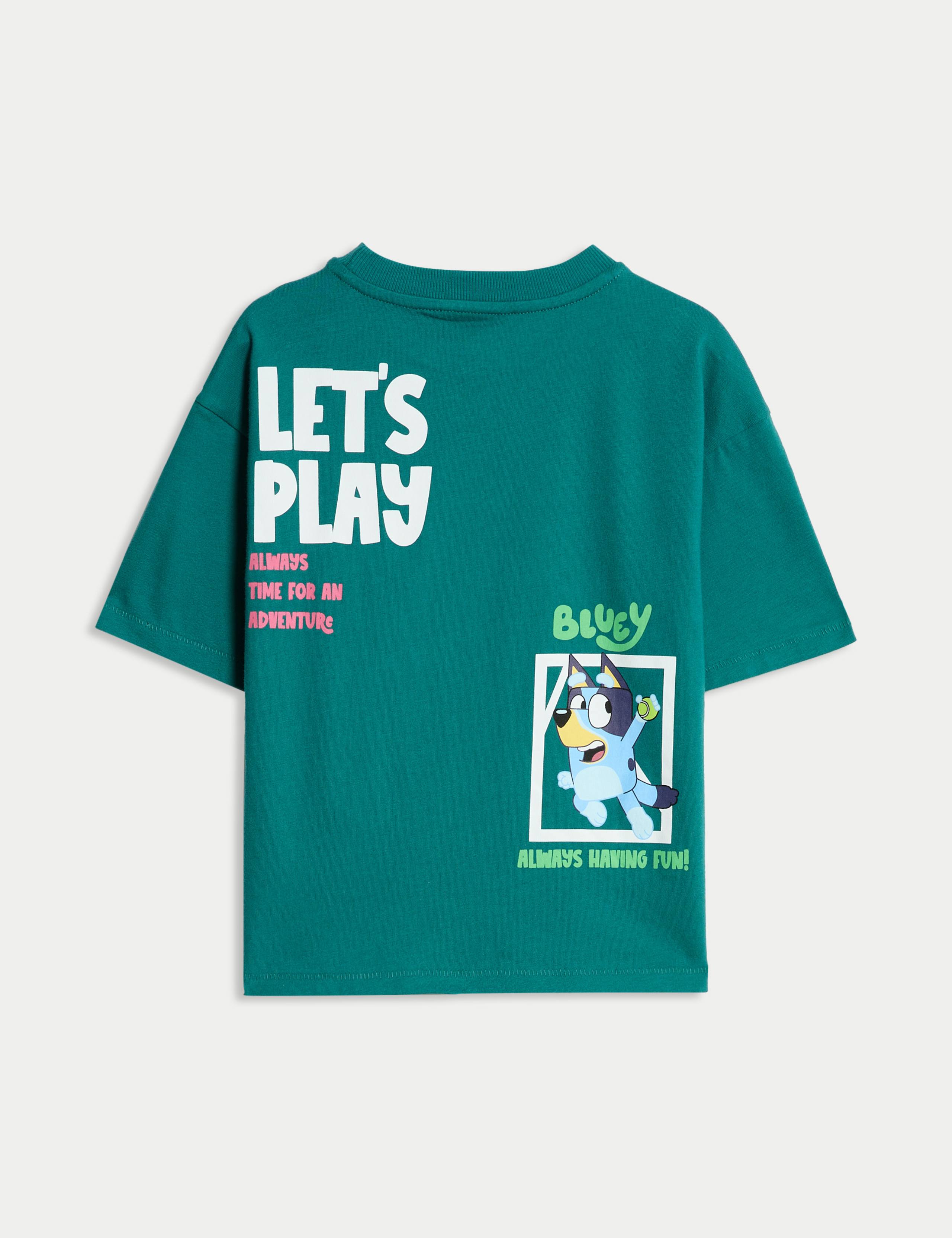 Pure Cotton Bluey™ T-Shirt (2-8 Yrs) 3 of 3