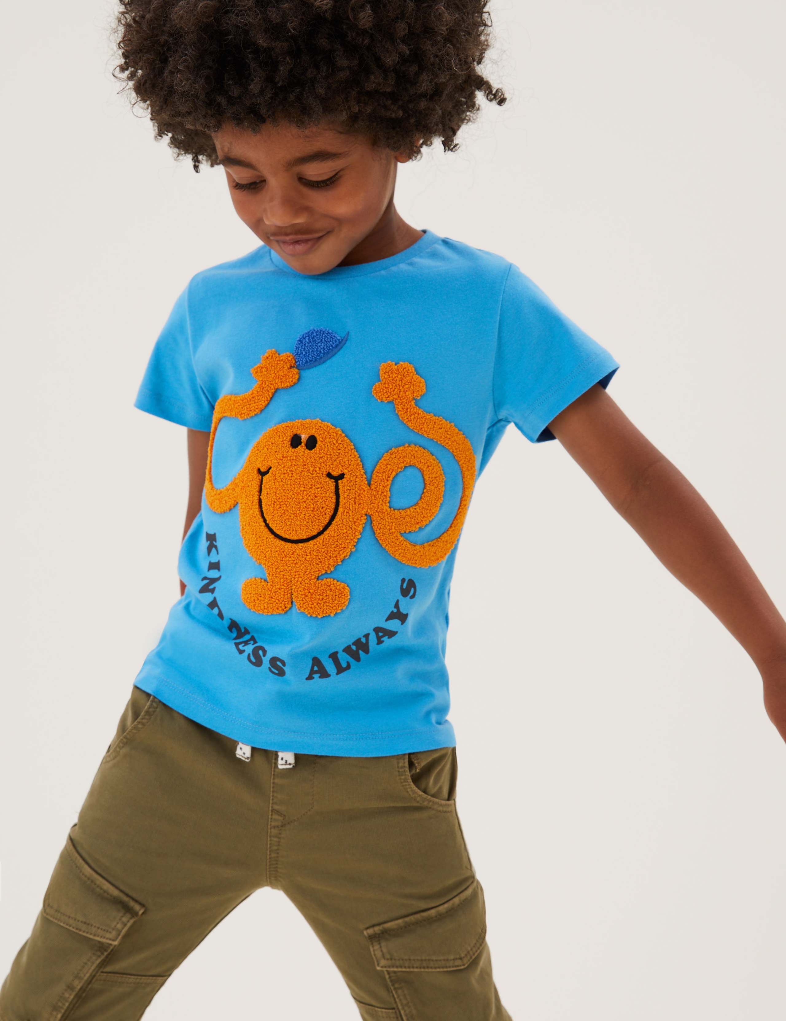 Pure Cotton Mr. Men™ T-Shirt (2-7 Yrs) 1 of 5