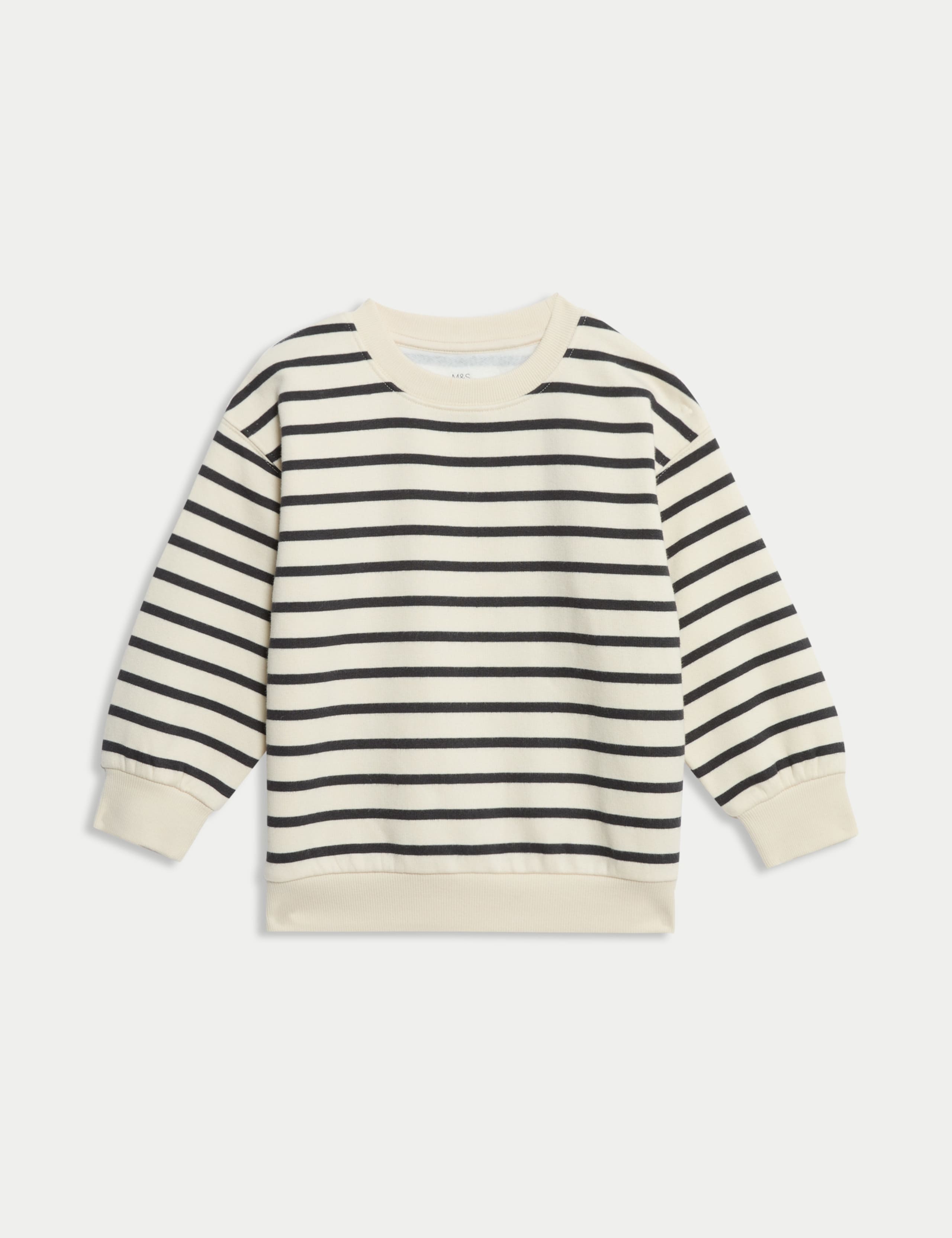 Cotton Rich Striped Sweatshirt (2-8 Yrs) 2 of 5