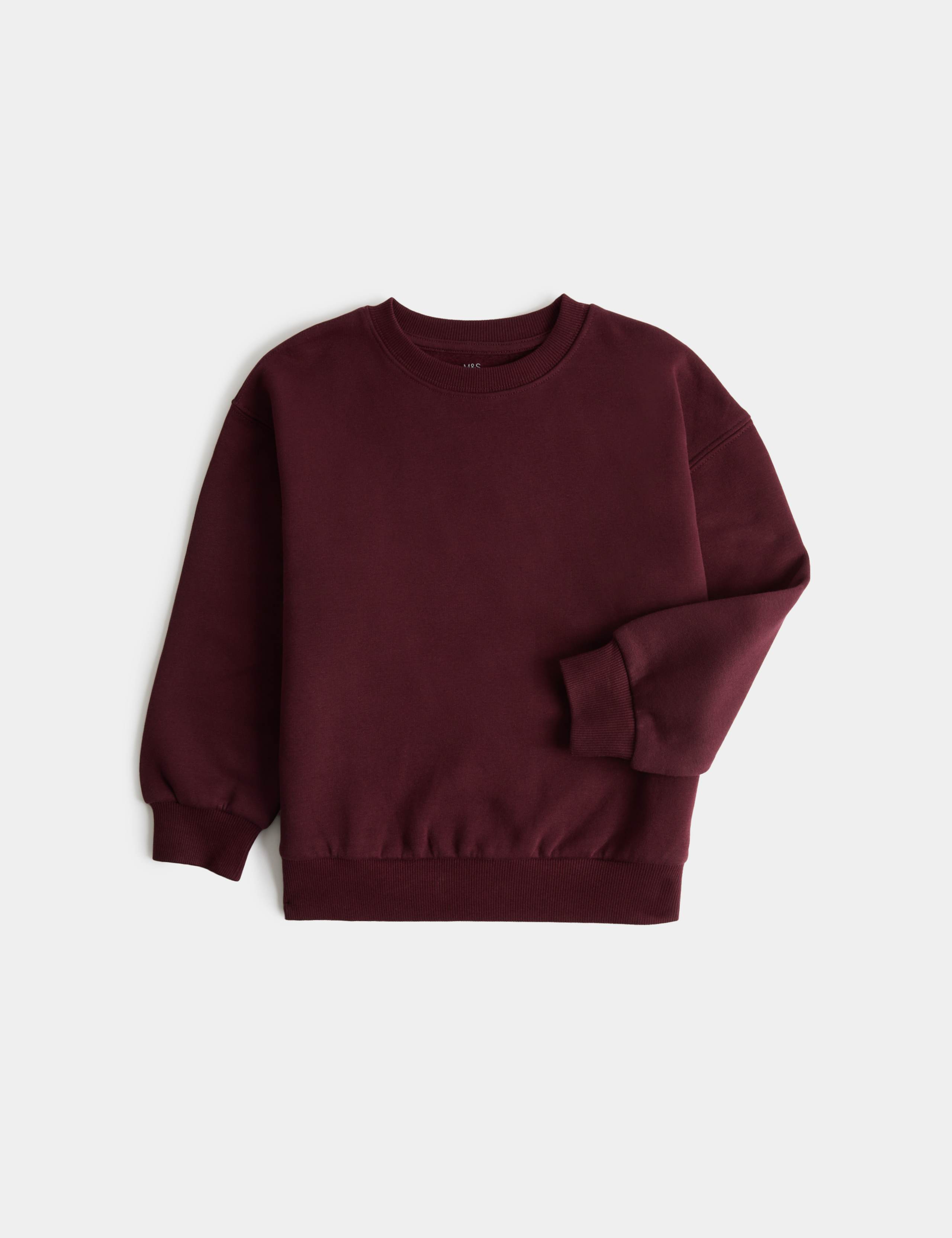 Cotton Rich Sweatshirt (2-8 Yrs) 1 of 2