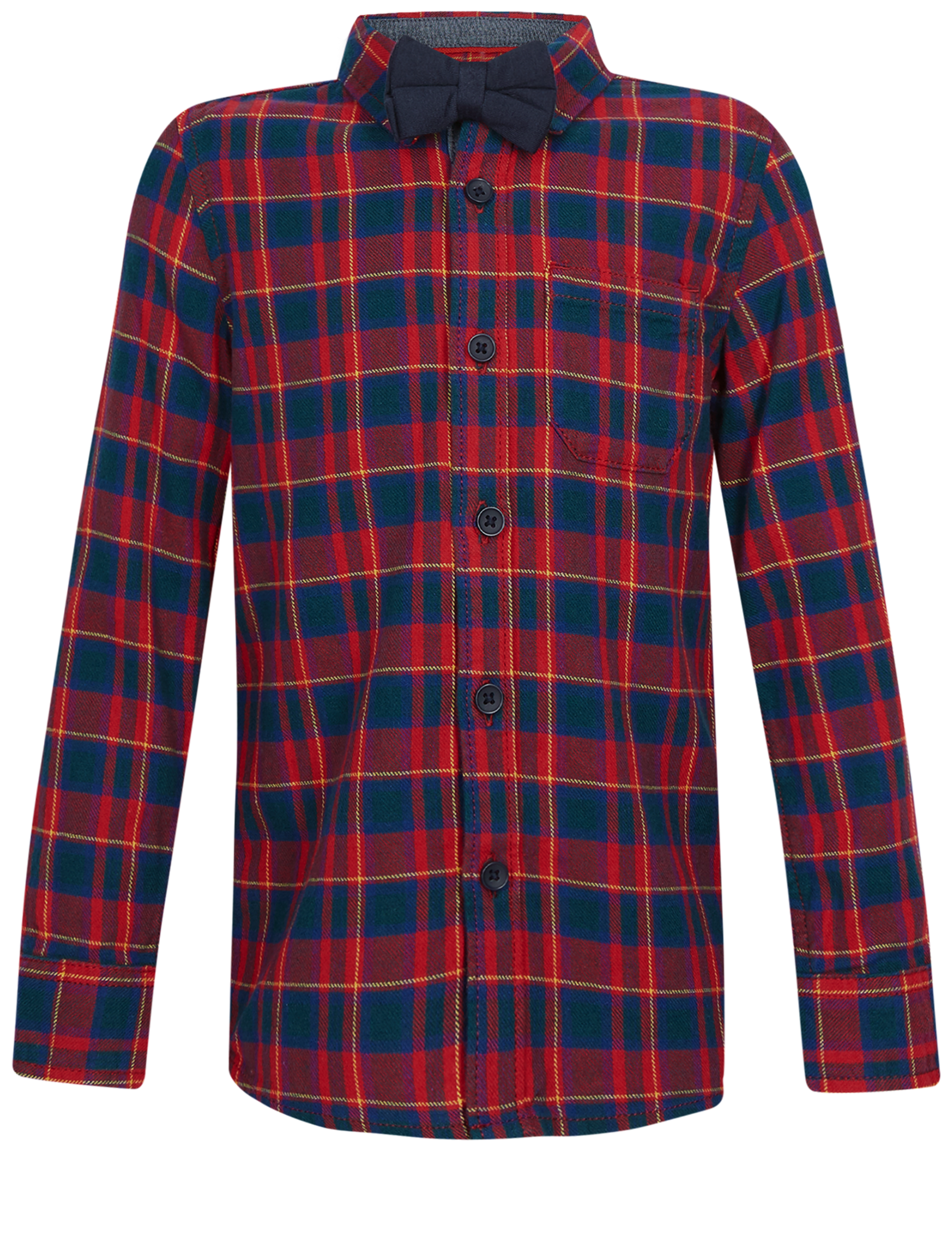 Pure Cotton Checked Shirt with Bow Tie (3 Months - 6 Years) 5 of 6