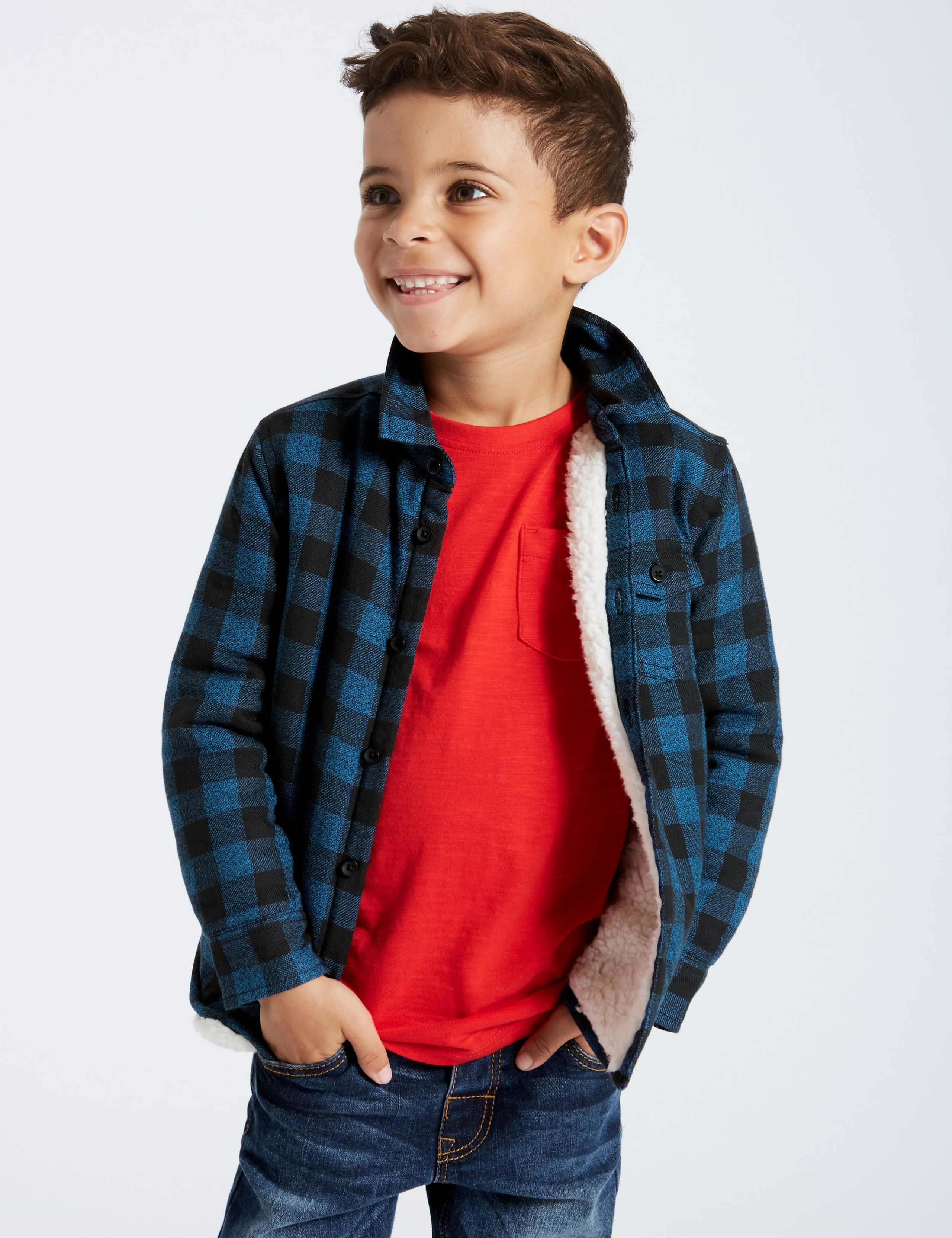 Pure Cotton Checked Shirt (3 Months - 6 Years) 1 of 6