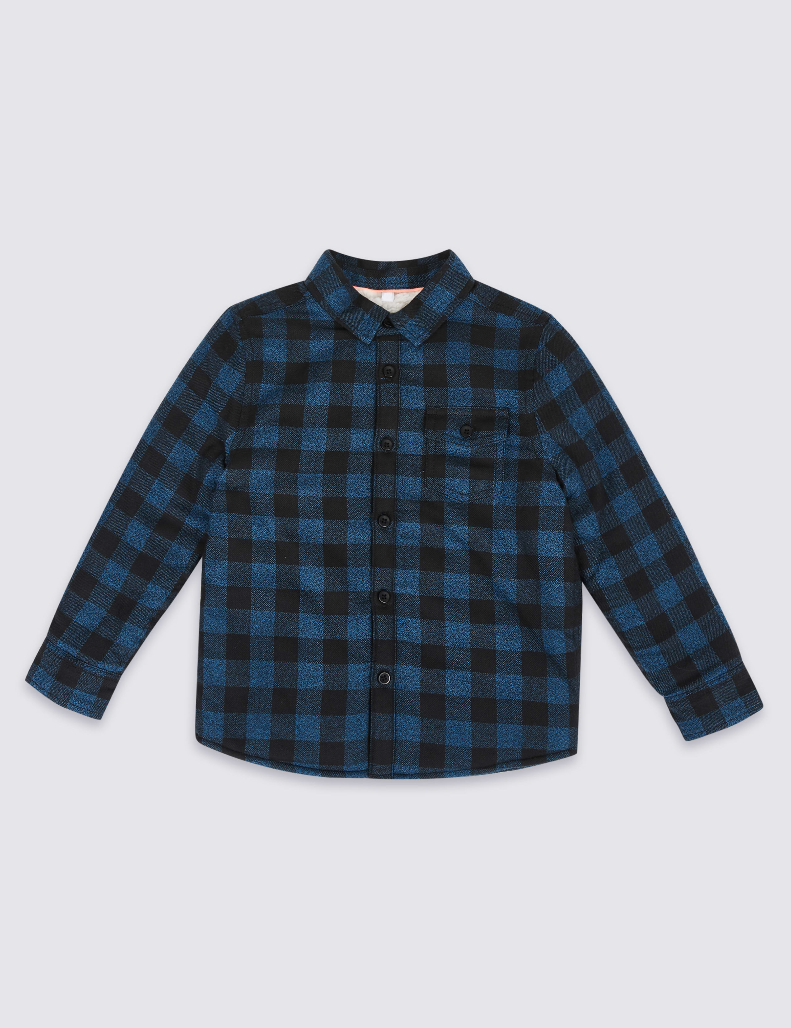Pure Cotton Checked Shirt (3 Months - 6 Years) 2 of 6