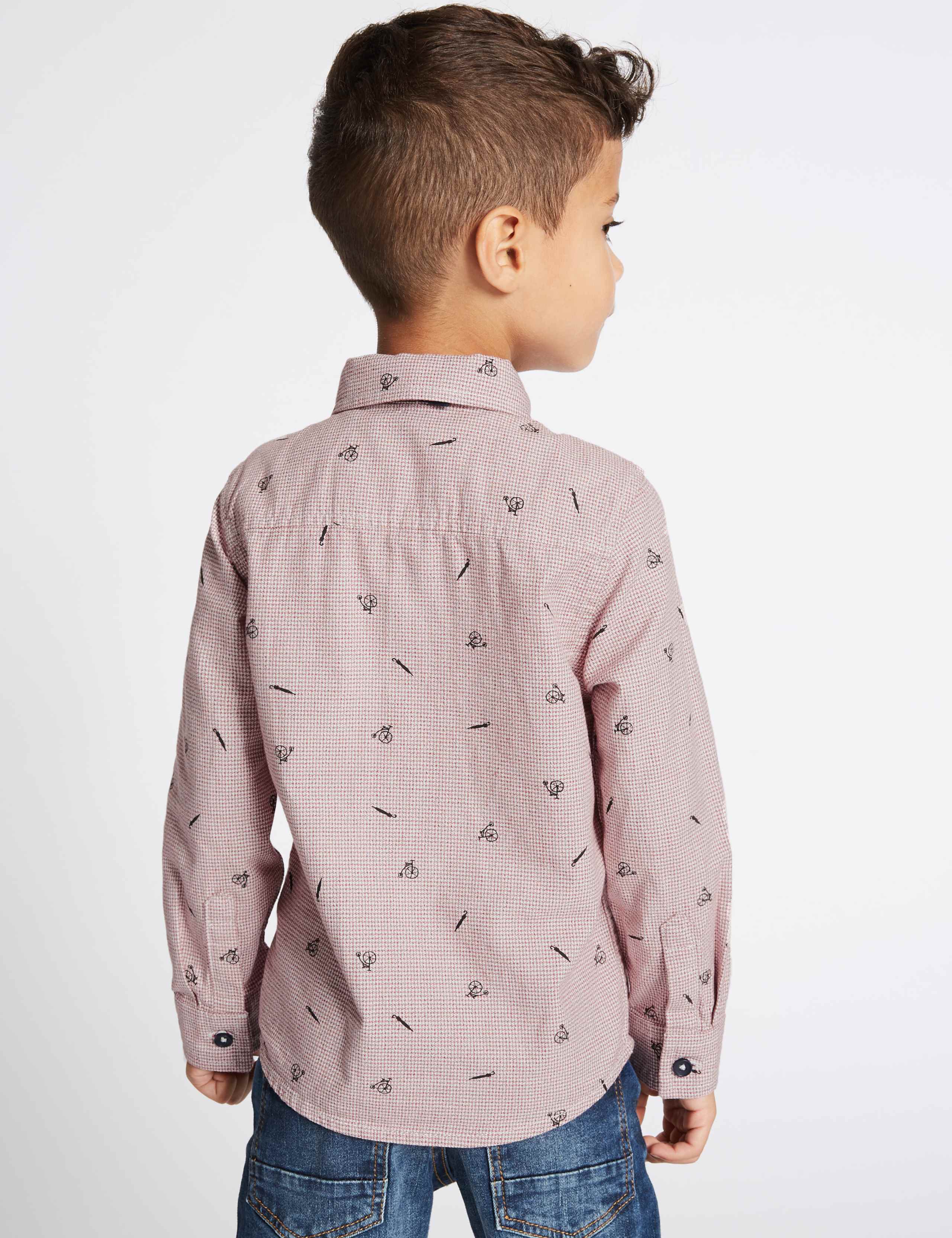 Pure Cotton Shirt with Bow Tie (3 Months - 6 Years) 3 of 6