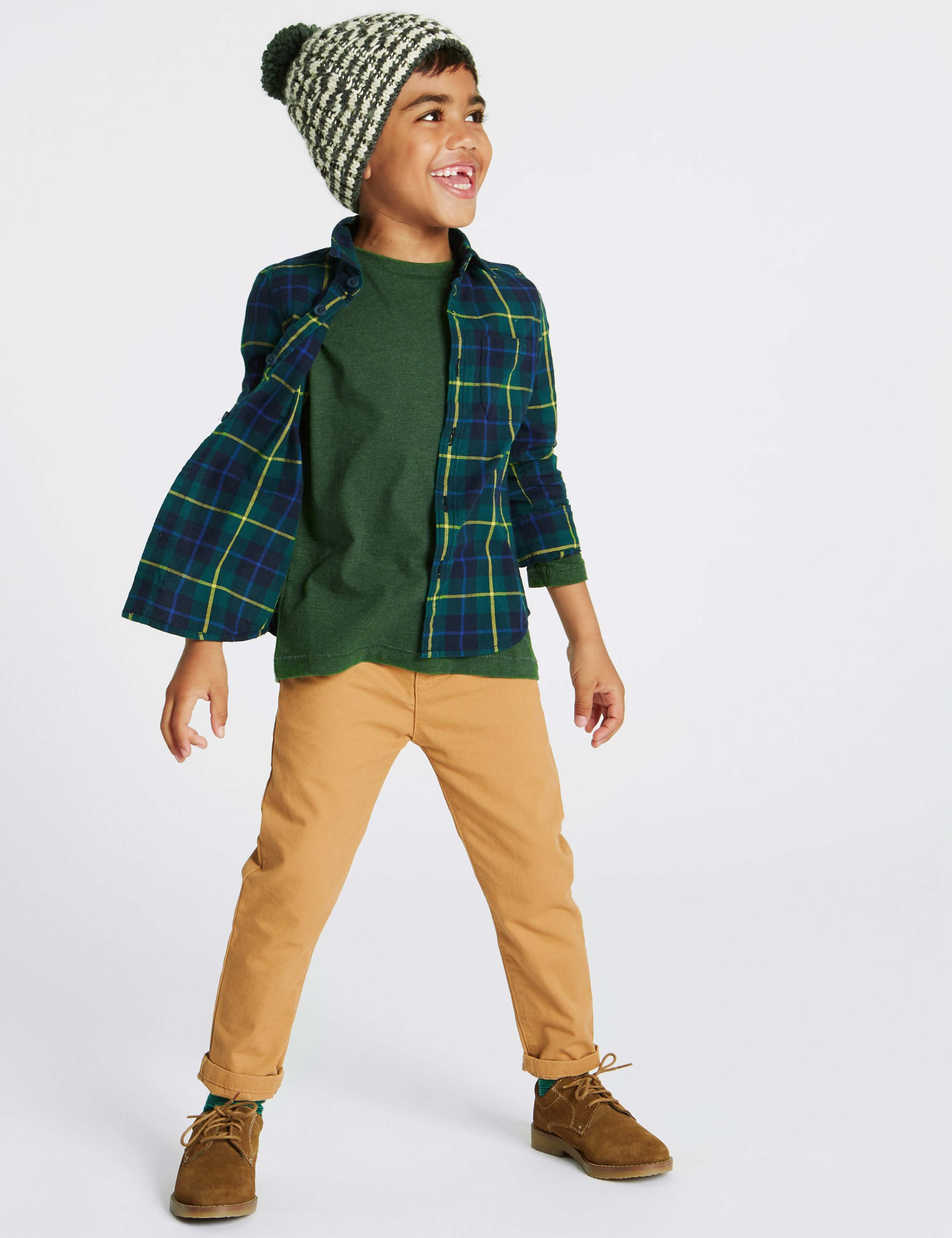 Pure Cotton Checked Shirt (3 Months - 6 Years) 4 of 6