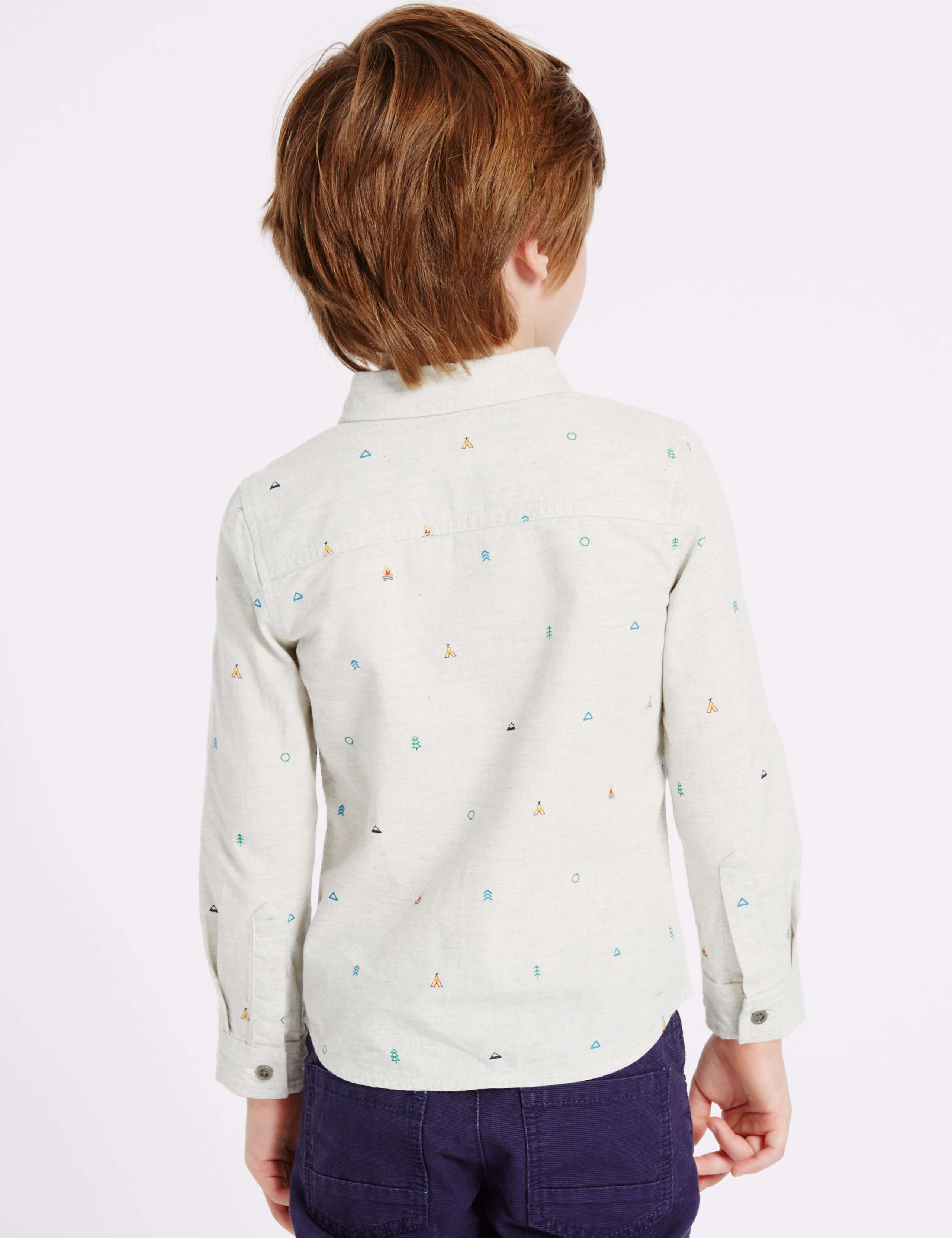 Pure Cotton All Over Print Shirt (3 Months - 5 Years) 3 of 5