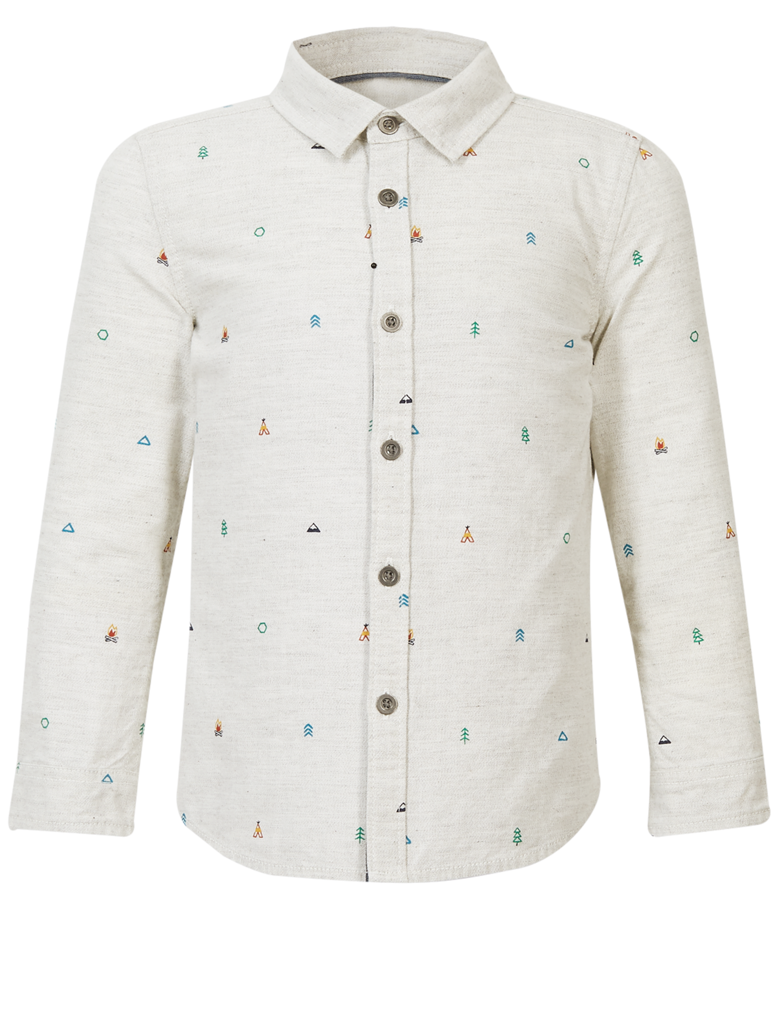 Pure Cotton All Over Print Shirt (3 Months - 5 Years) 4 of 5