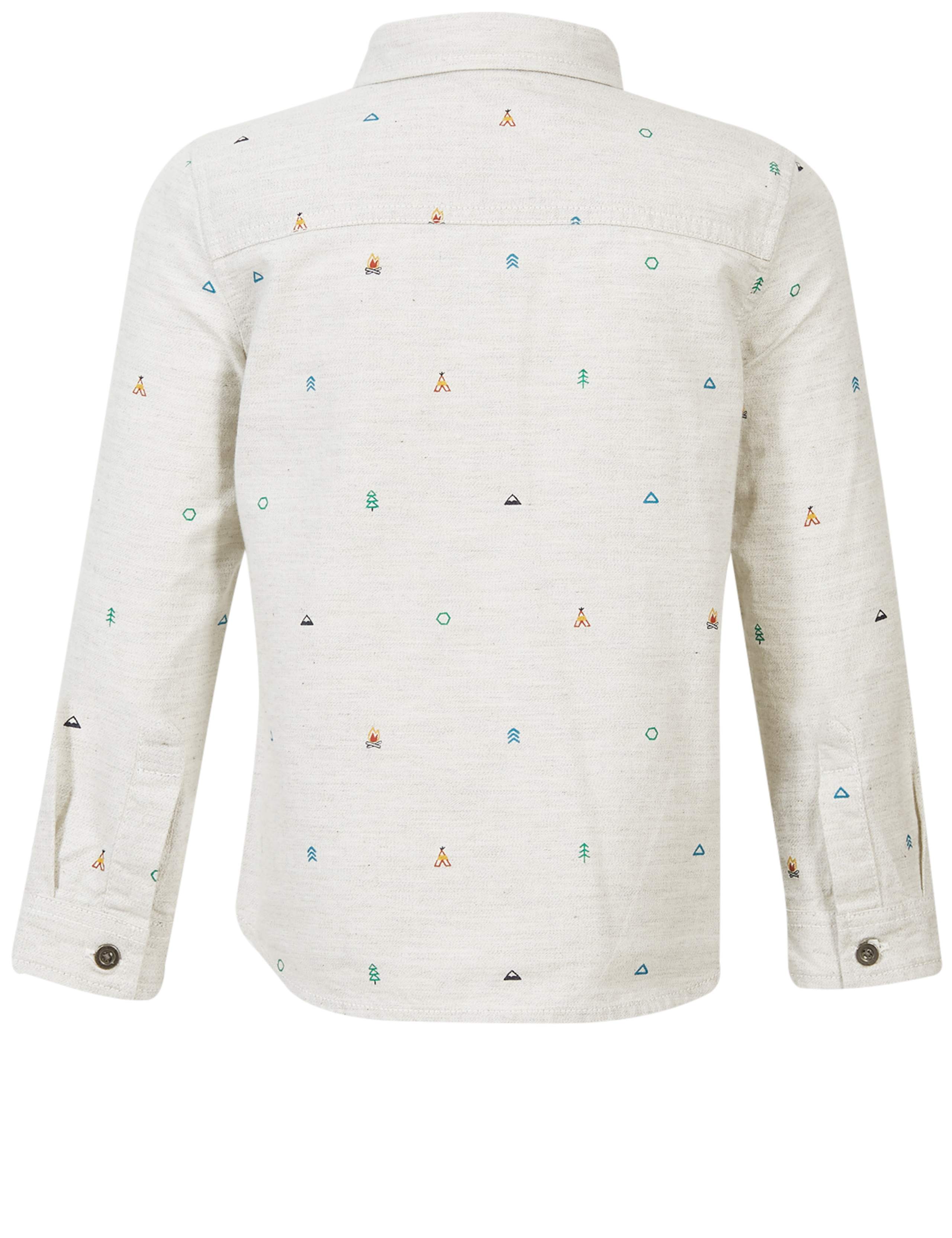 Pure Cotton All Over Print Shirt (3 Months - 5 Years) 5 of 5