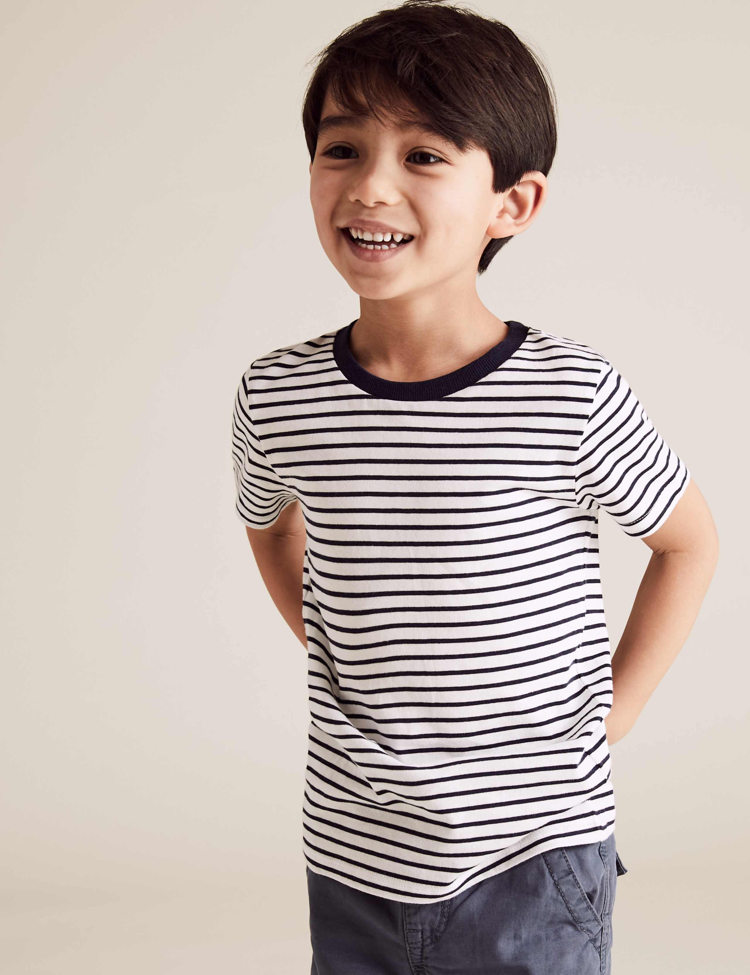 2pc Pure Cotton Denim Shirt with T-Shirt (2-7 Yrs) 5 of 5