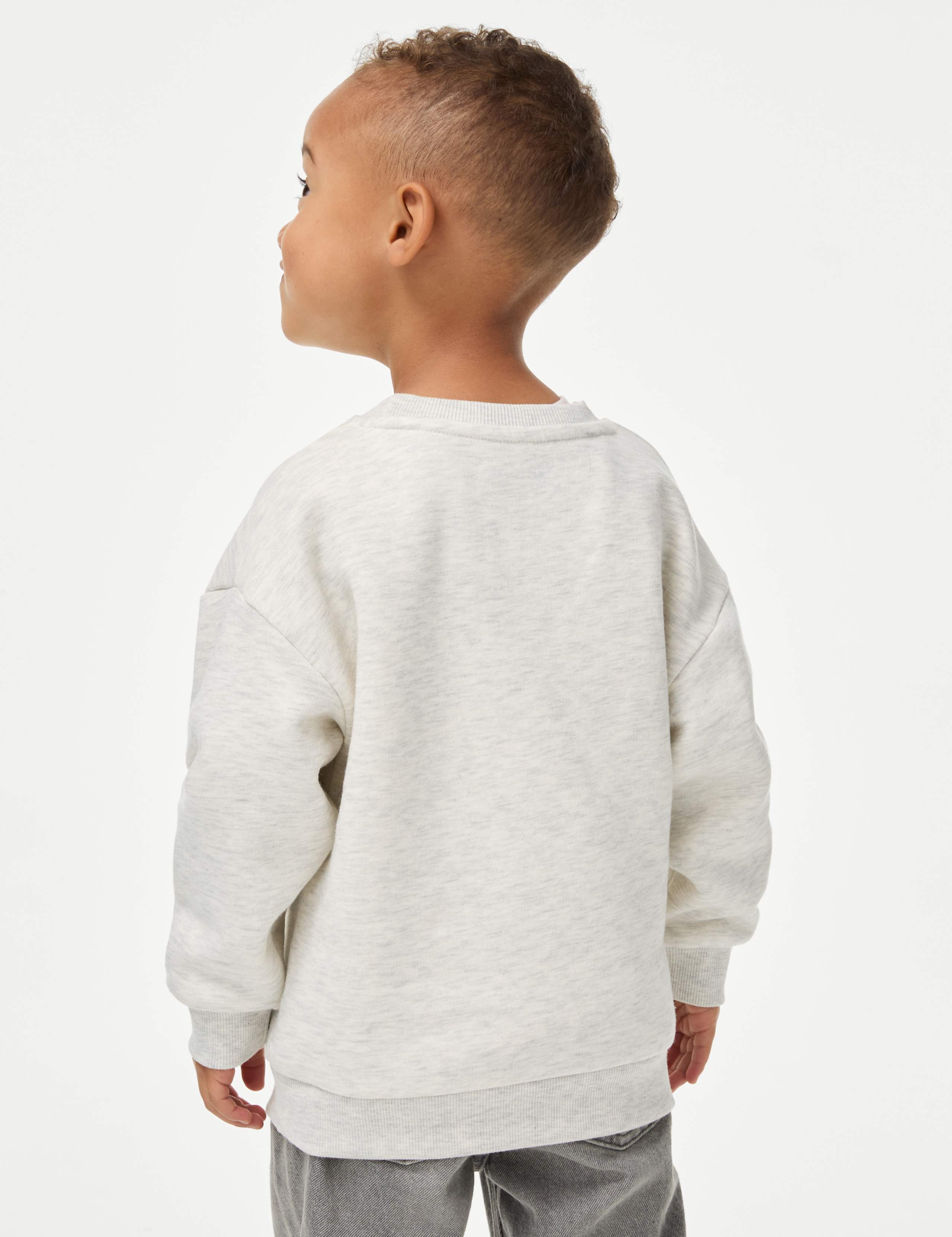 Cotton Rich Hot Wheels™ Sweatshirt (2-8 Yrs) 4 of 6