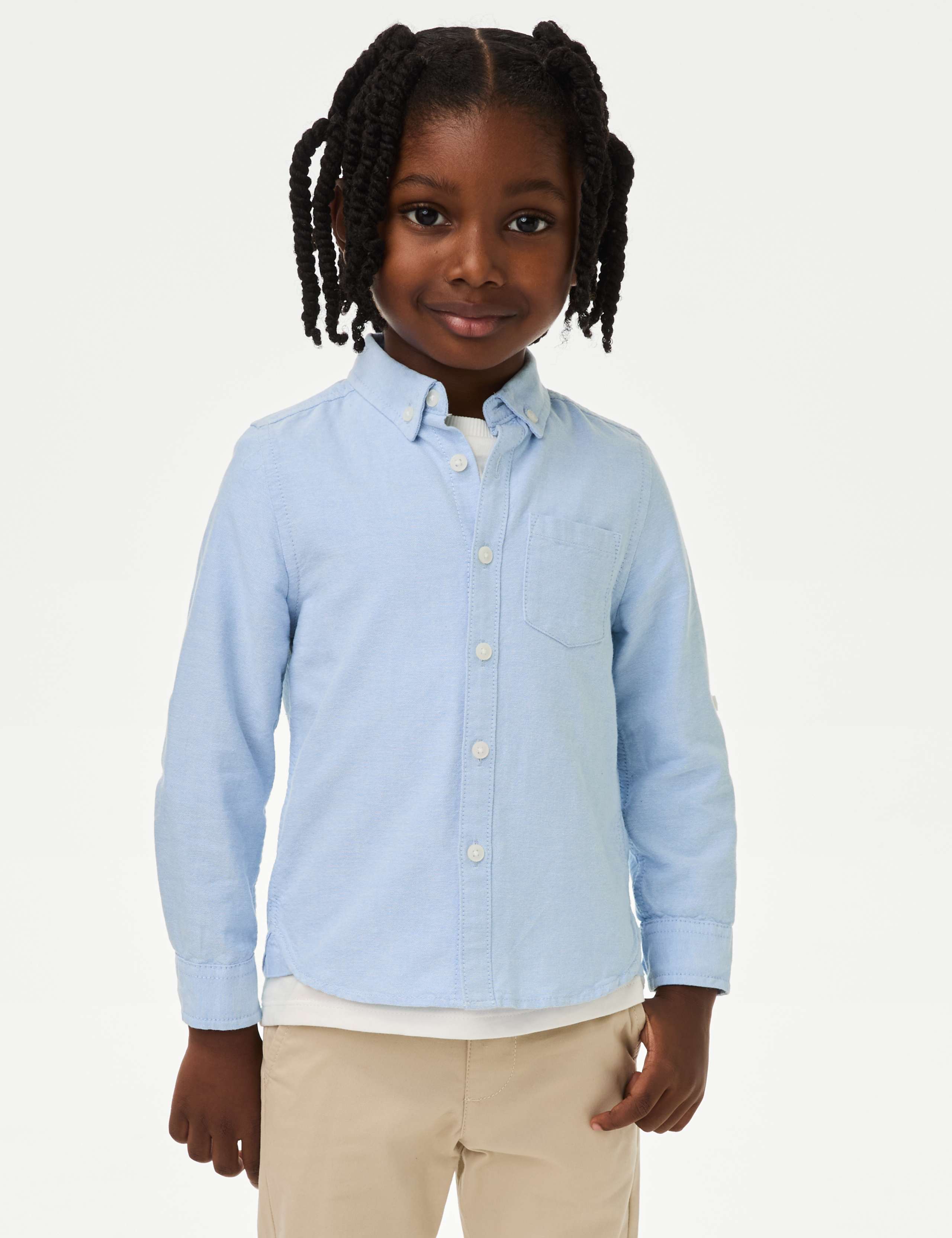 Pure Cotton Oxford Shirt (2-8 Yrs) 3 of 4