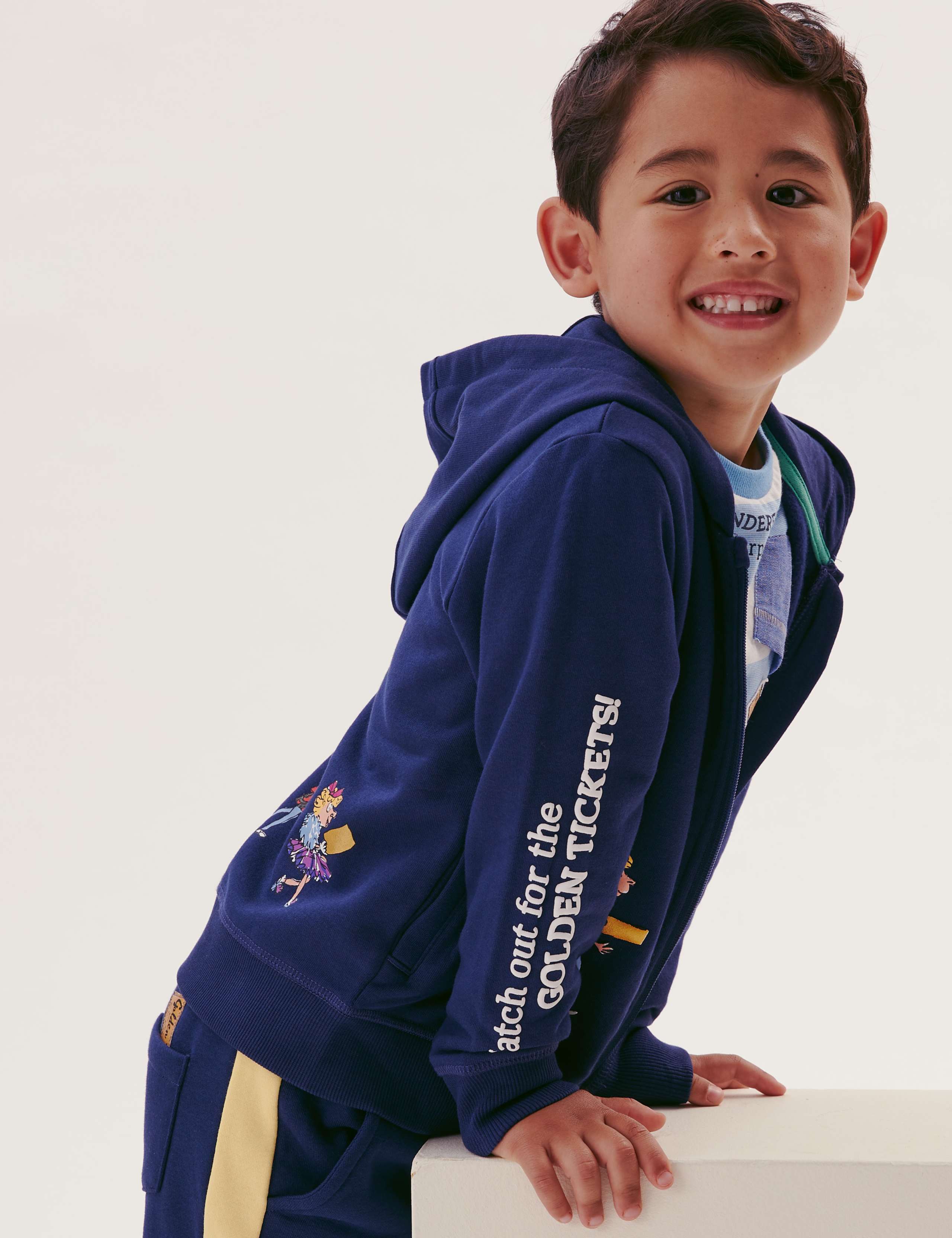 Roald Dahl™ Cotton Zip Hoodie (2-7 yrs) 5 of 8