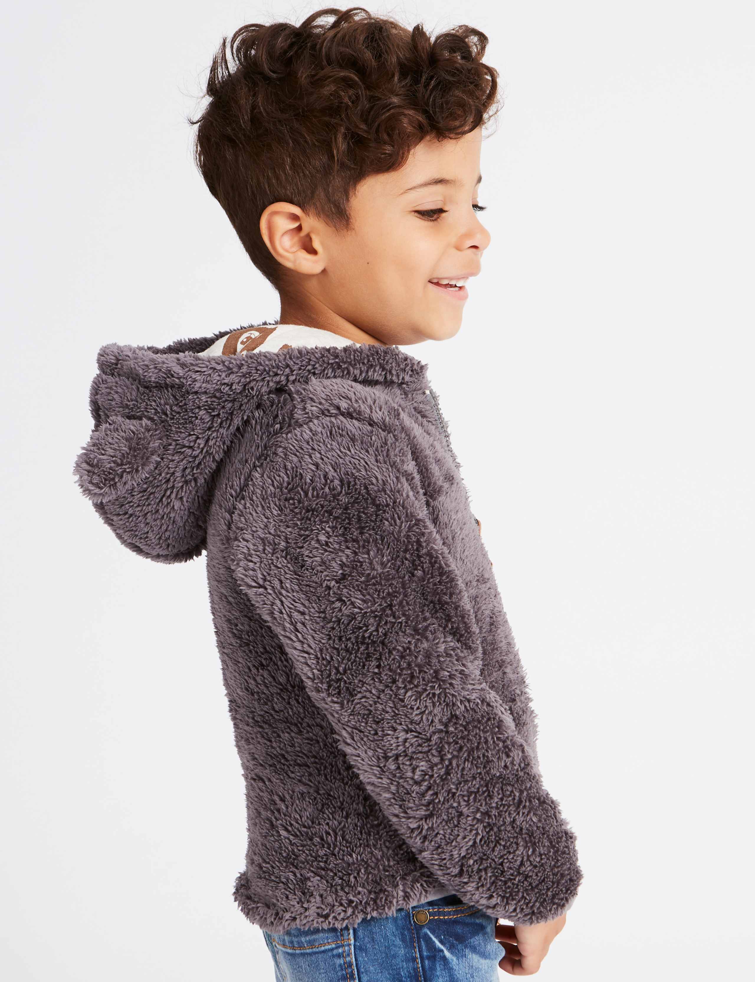 Teddy Hooded Top (3 Months - 5 Years) 3 of 7