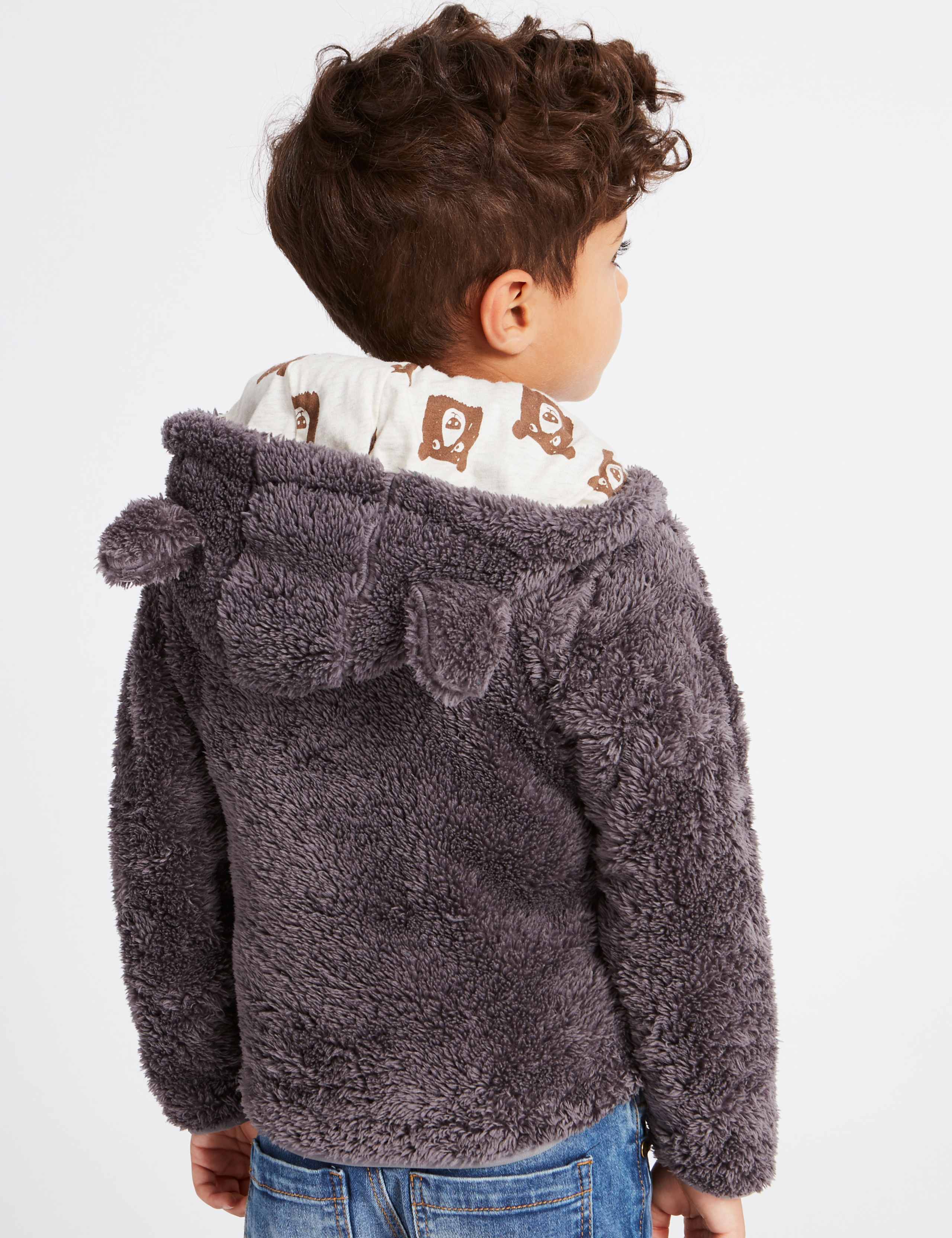 Teddy Hooded Top (3 Months - 5 Years) 4 of 7