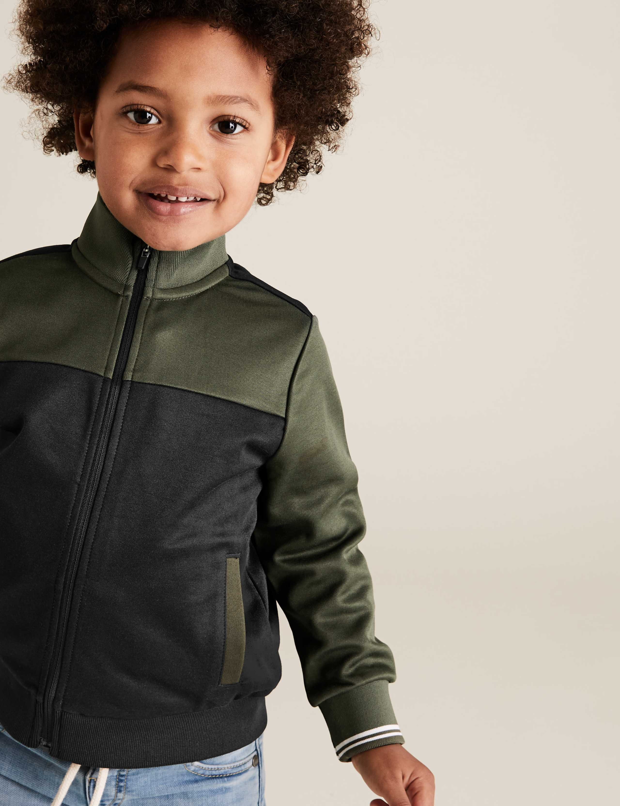 Cotton Zip Sweatshirts (2-7 Yrs) 1 of 4