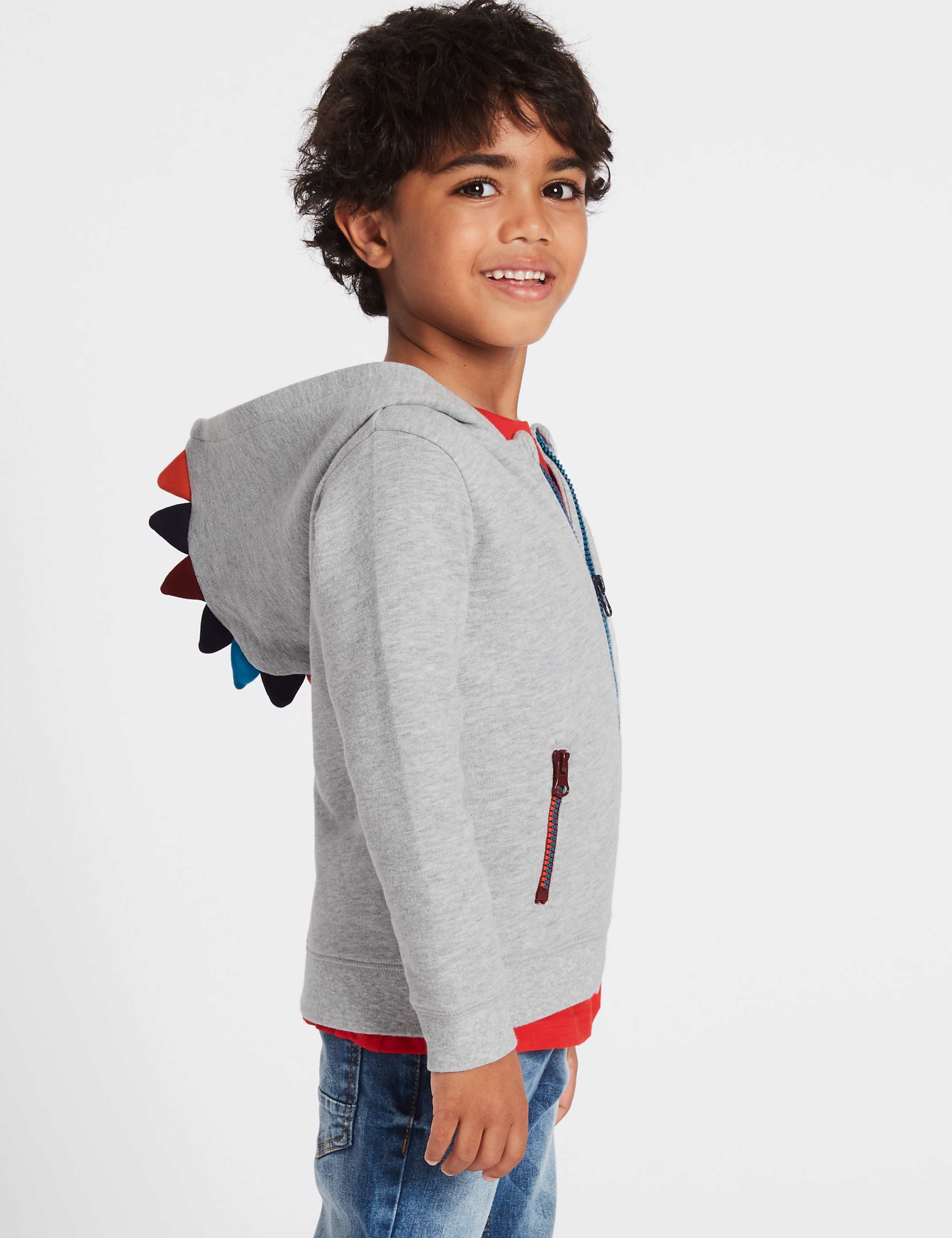 Zipped Hooded Top (3 Months - 5 Years) 3 of 6