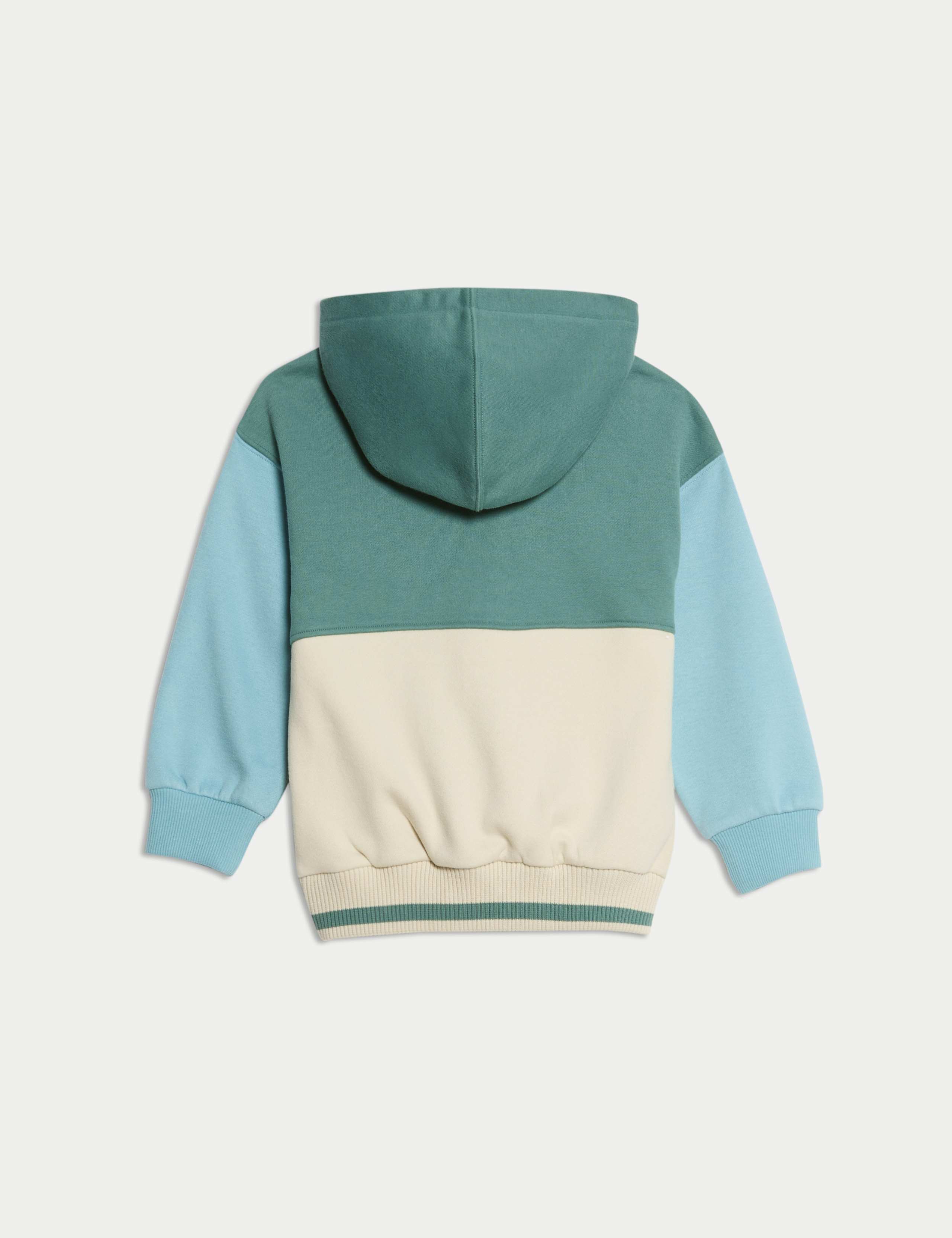 Cotton Rich Slogan Hoodie (2-8 Yrs) 8 of 8