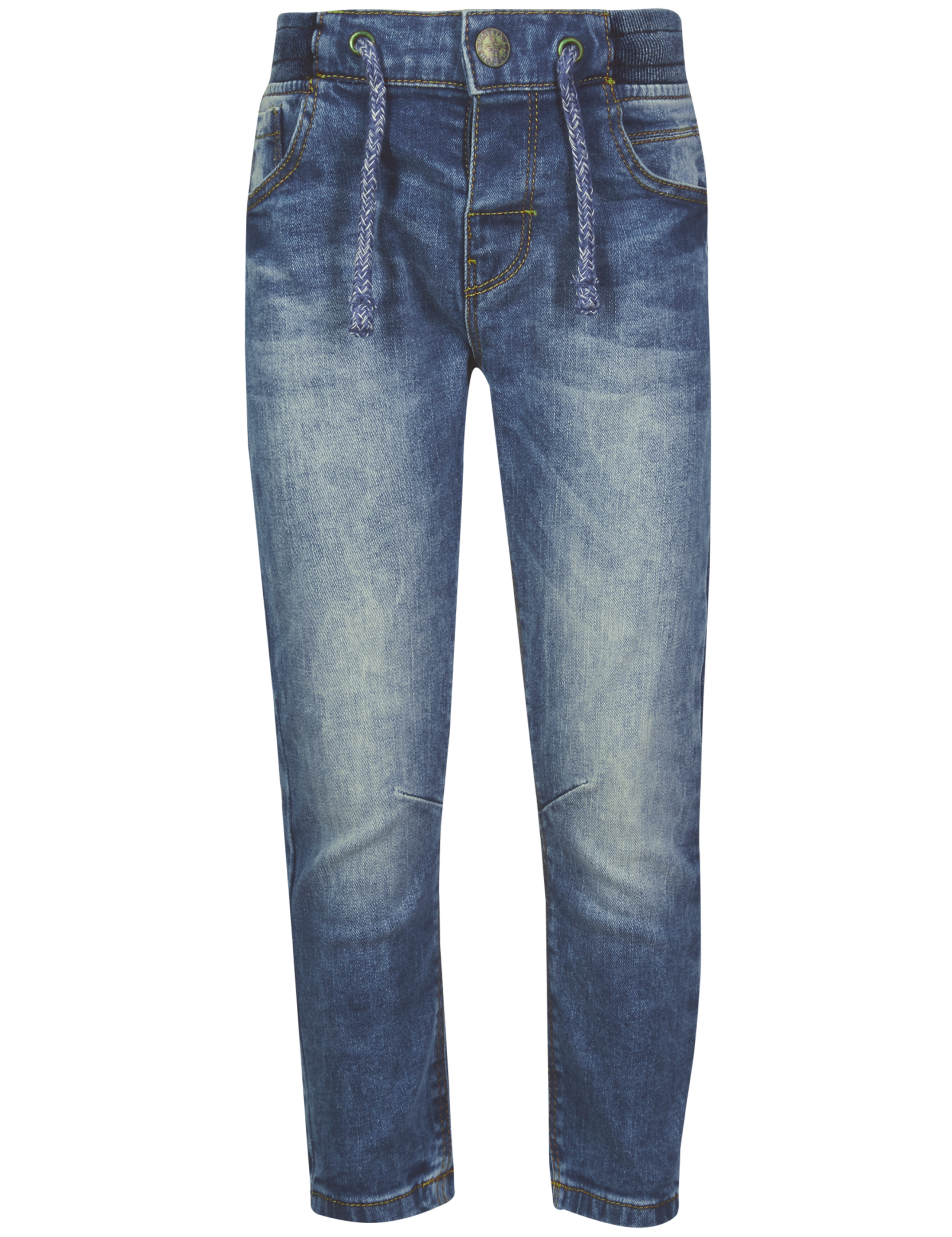 Cotton Pull On Jeans with Stretch (3 Months - 5 Years) 5 of 6