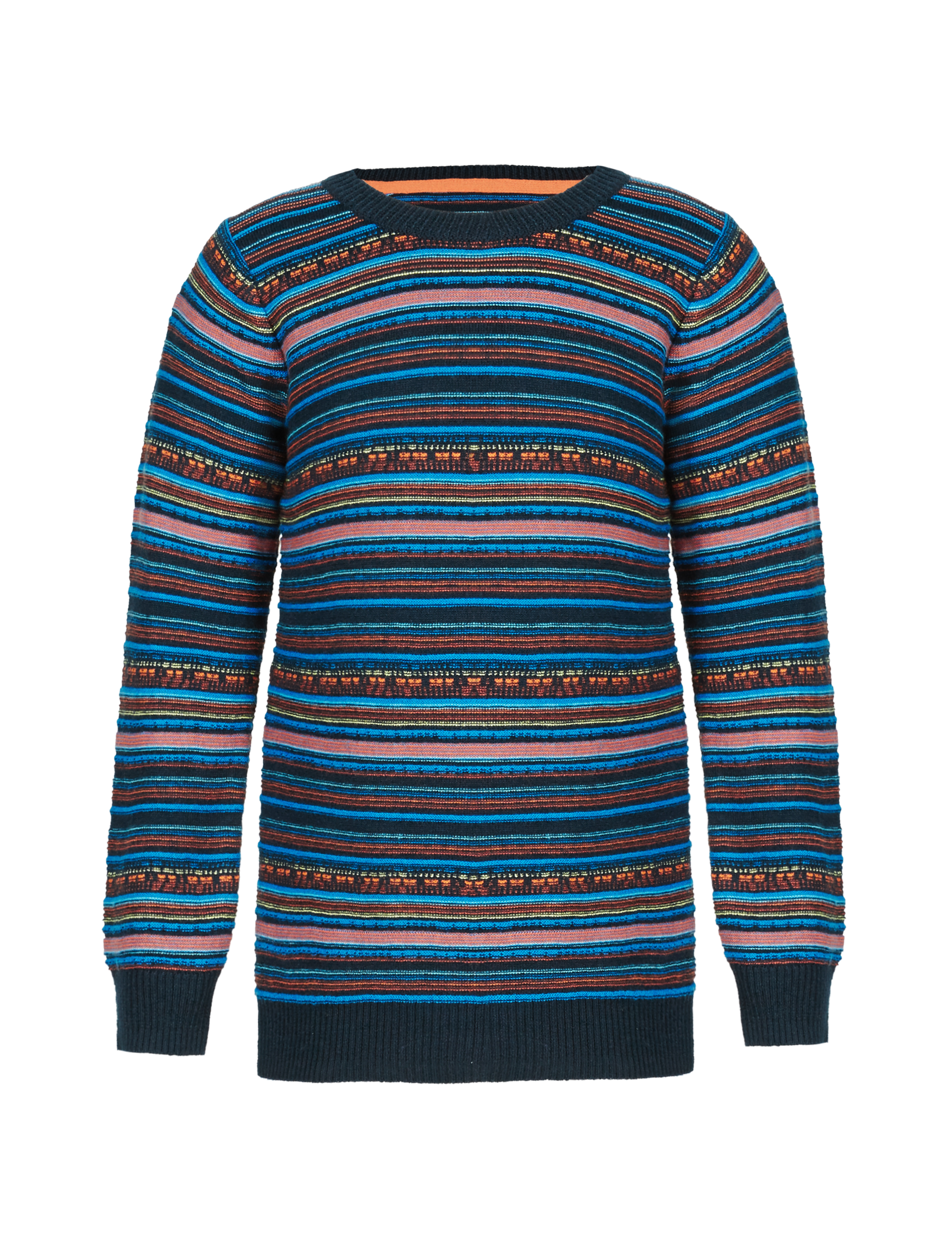 Crew Neck Broken Striped Jumper (1-7 Years) 2 of 3