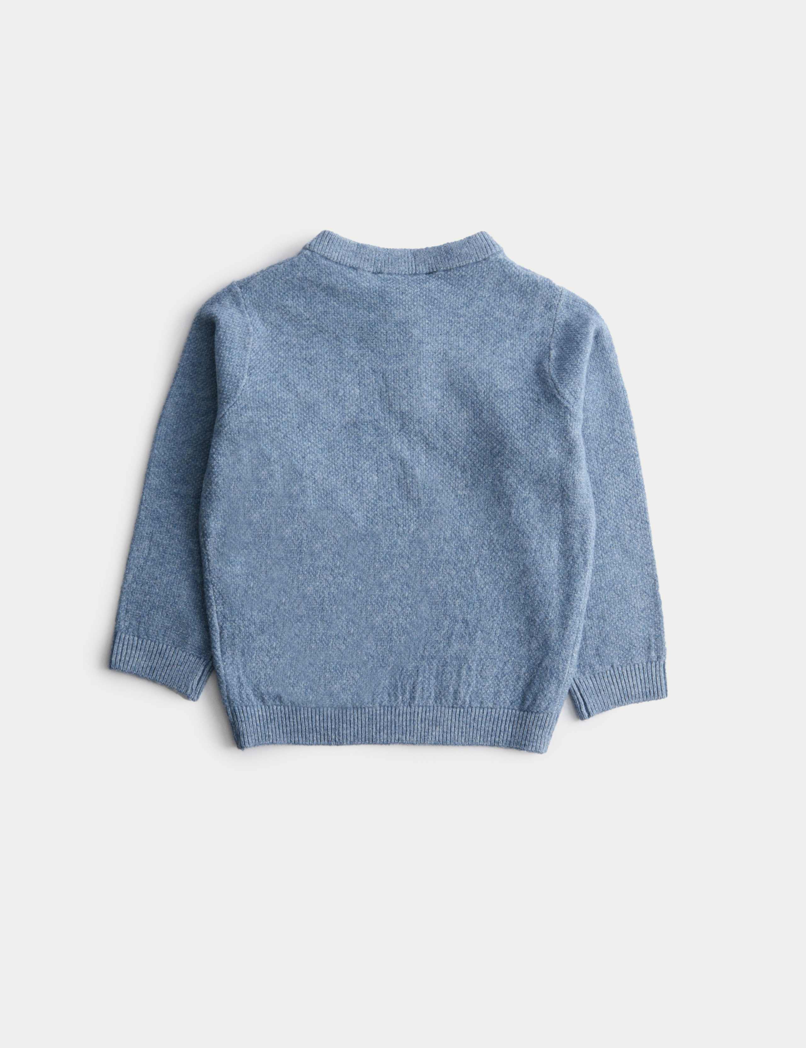 Henley Knitted Jumper (0-8 Yrs) 2 of 4