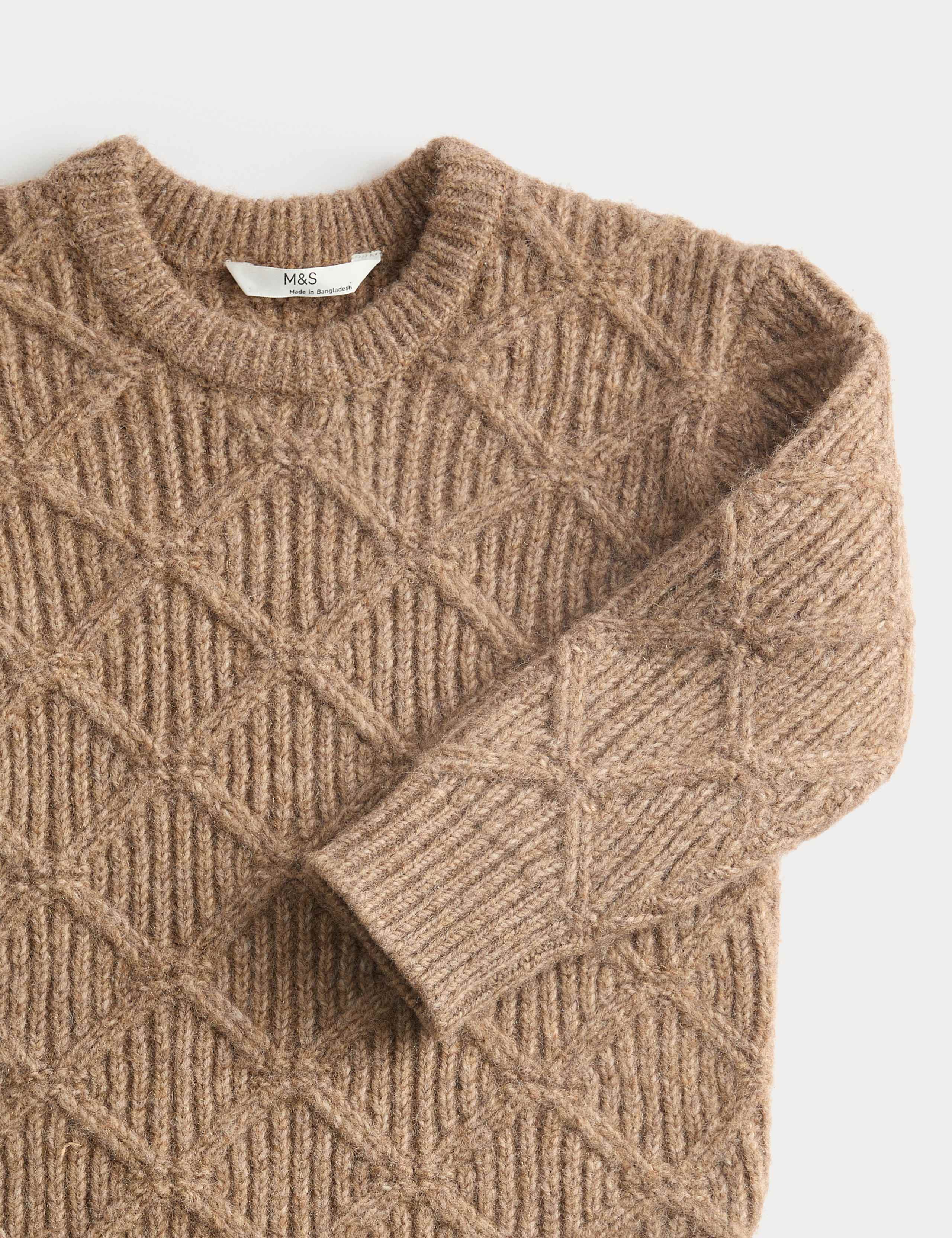 Cable Knit Jumper (2-8 Yrs) 2 of 2