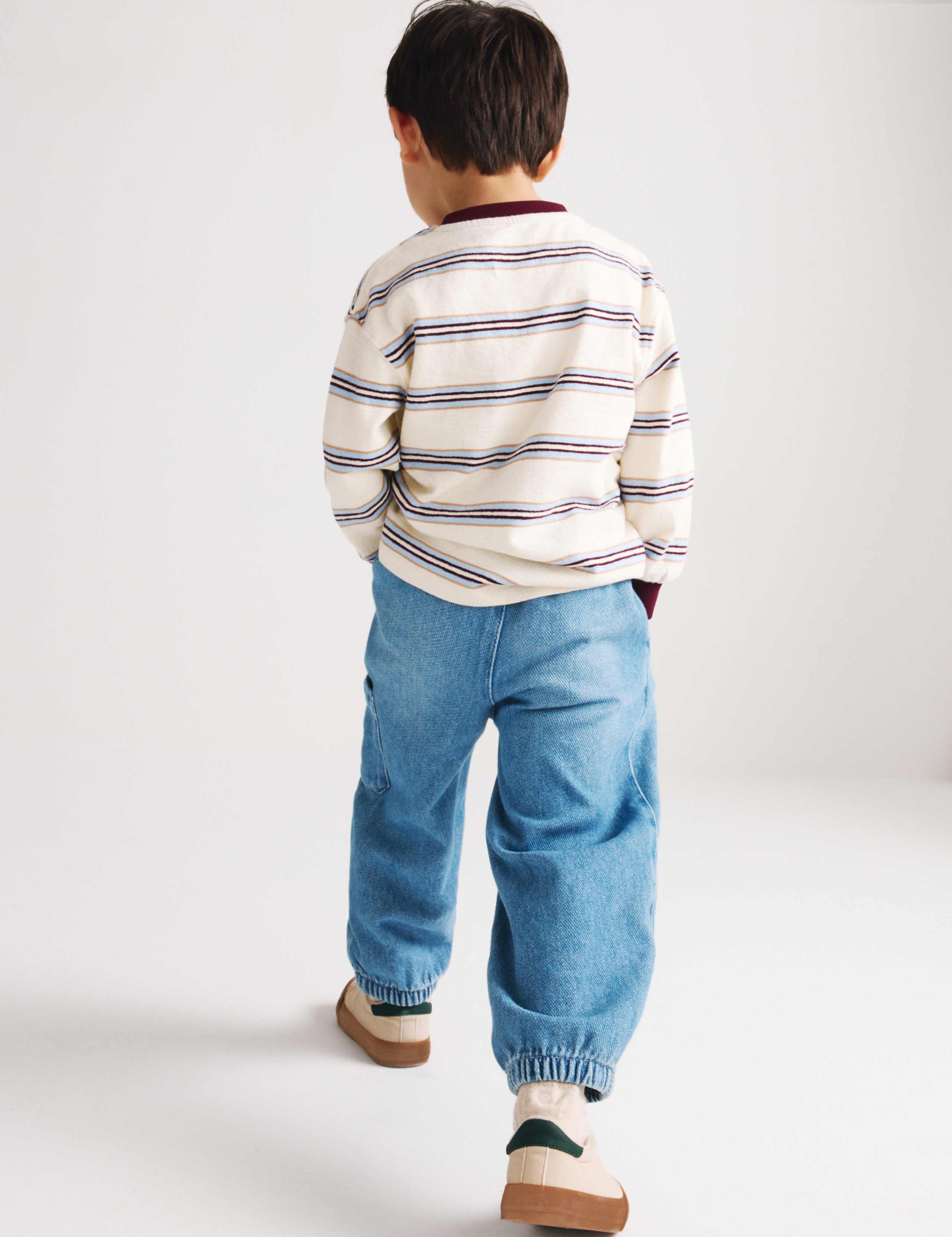 Relaxed Denim Cargo Jeans (2-8 Yrs) 3 of 6