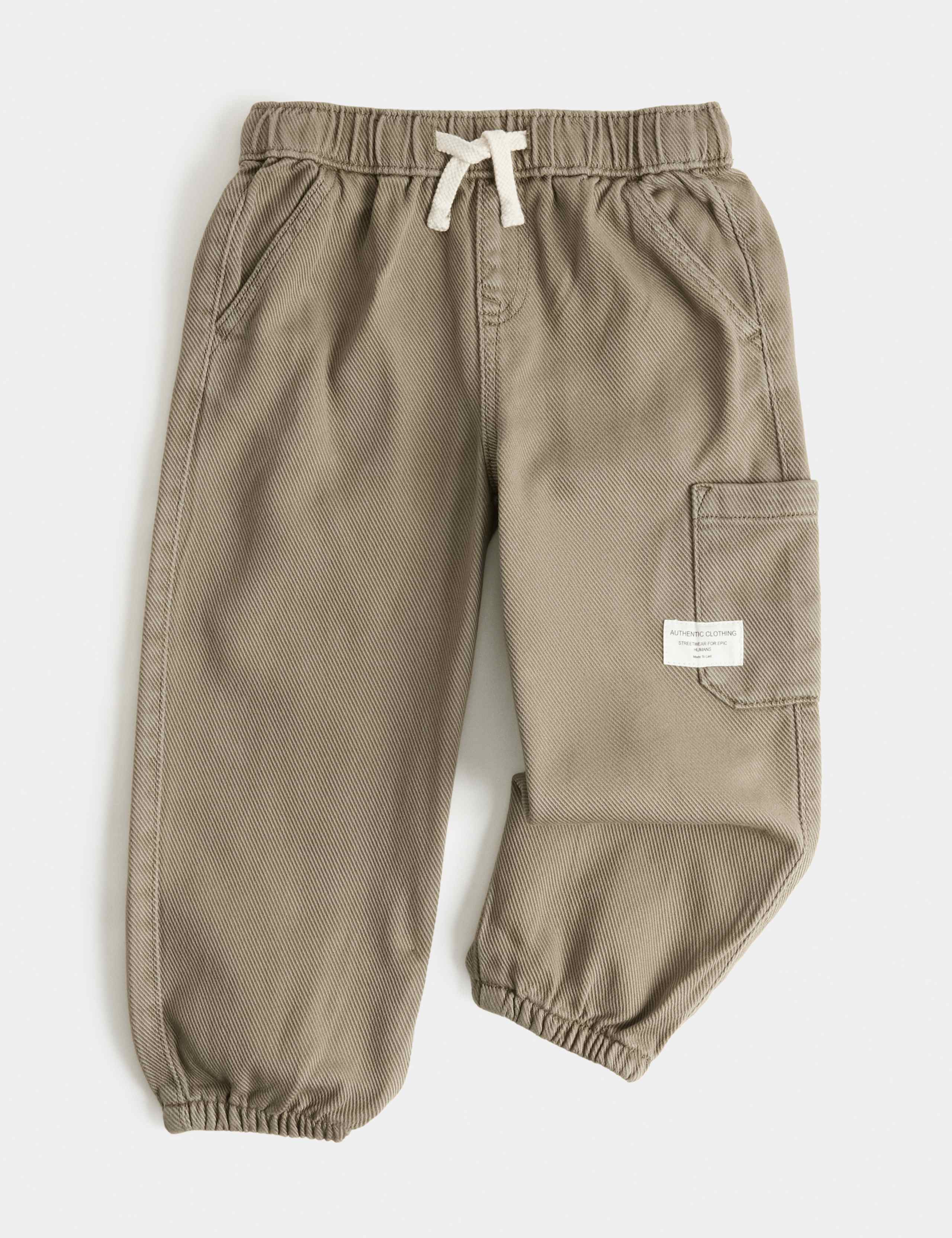 Relaxed Denim Cargo Jeans (2-8 Yrs) 1 of 2
