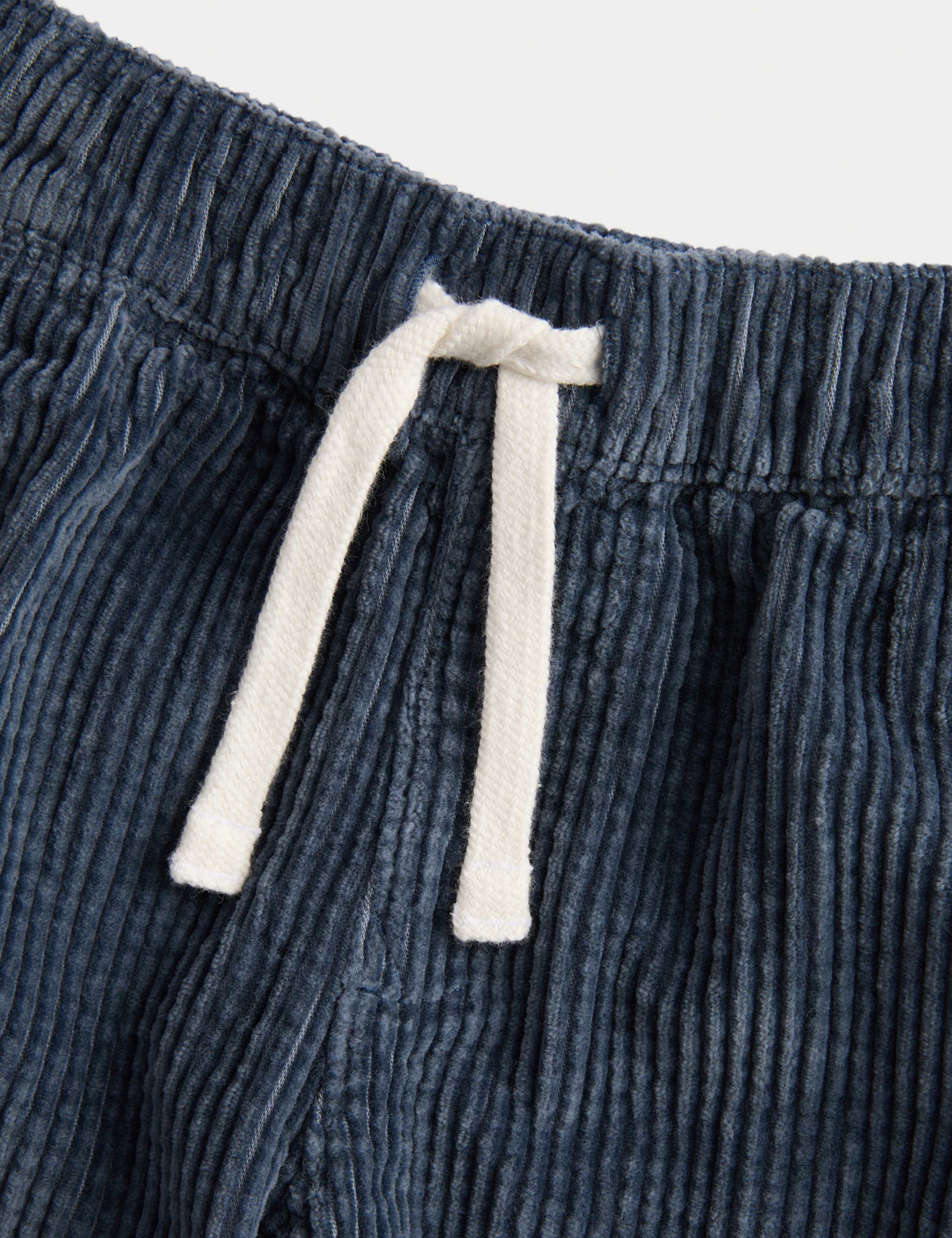 Pure Cotton Corduroy Trousers (2-8 Yrs) 2 of 3