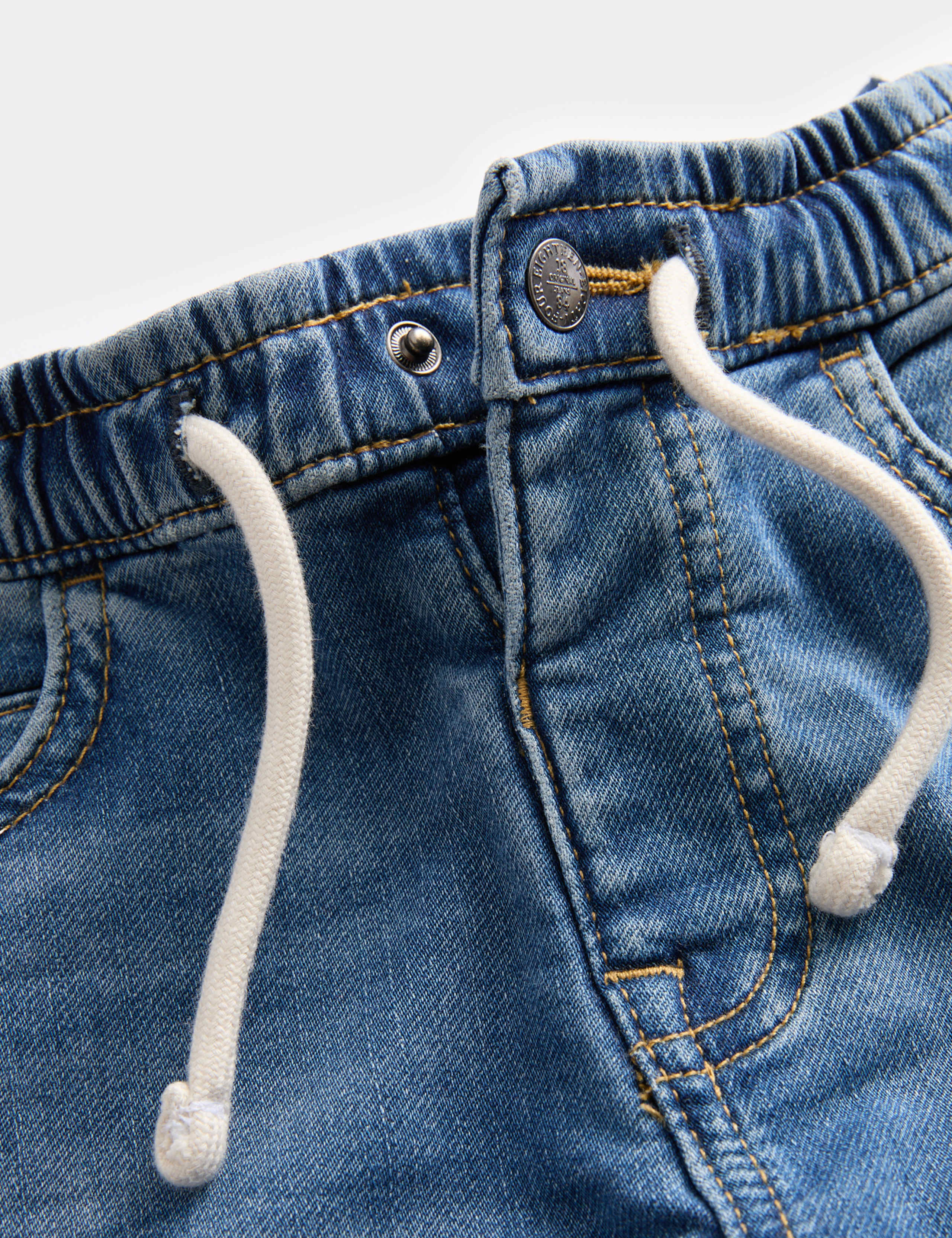 Comfort Waist Straight Leg Jeans (2-8 Yrs) 2 of 2
