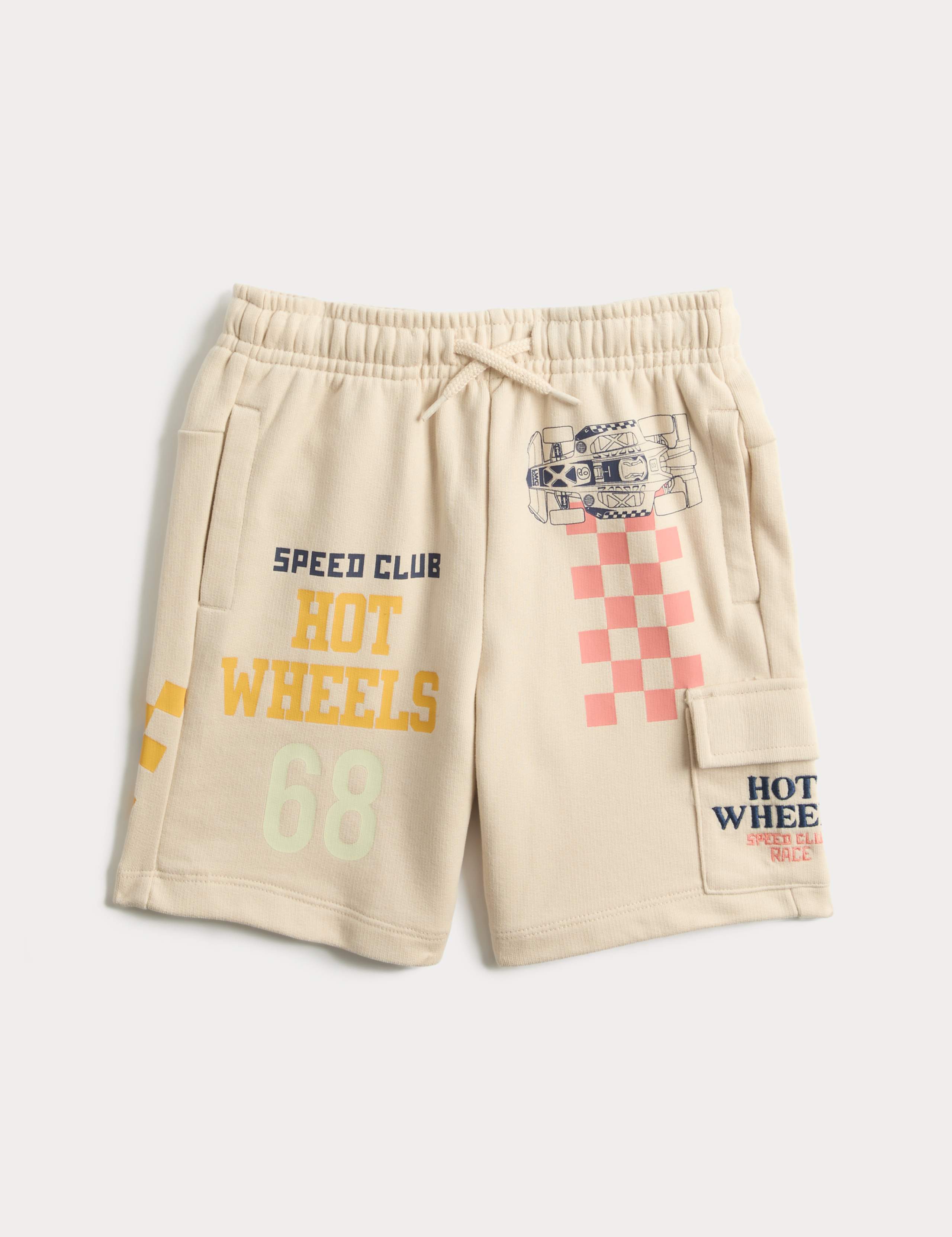 Cotton Rich Hot Wheels™ Shorts (2-8 Yrs) 1 of 2