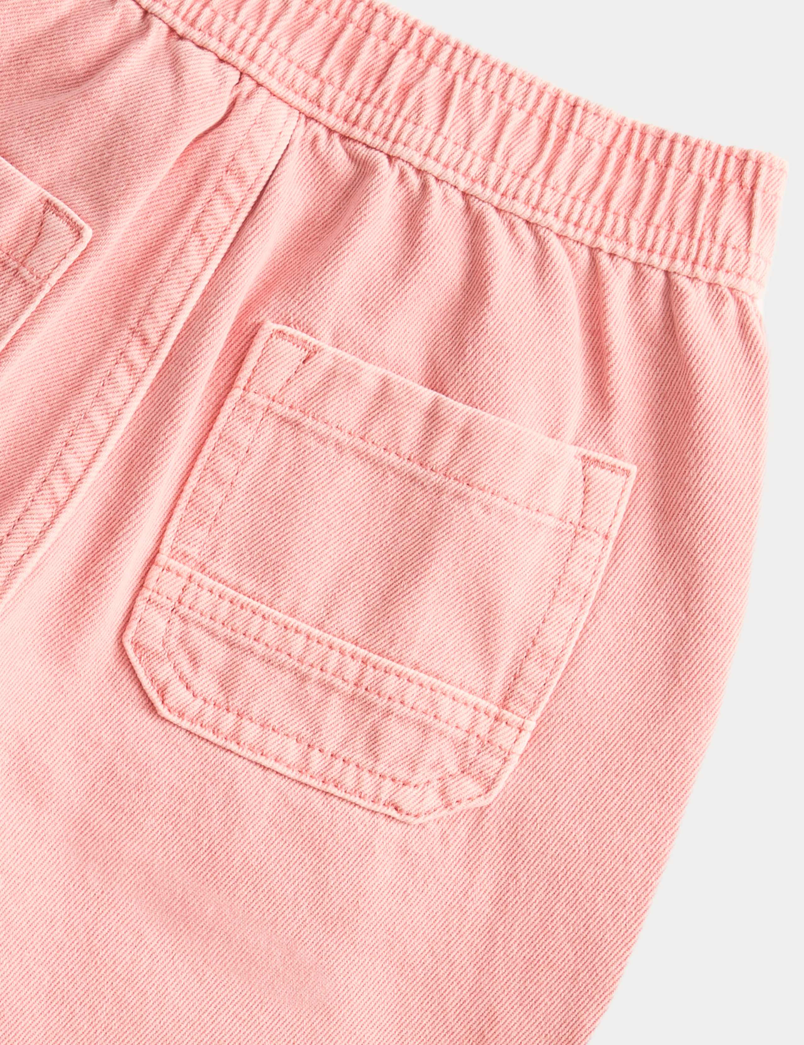 Pure Cotton Barrel Leg Jeans (2-8 Years) 2 of 2