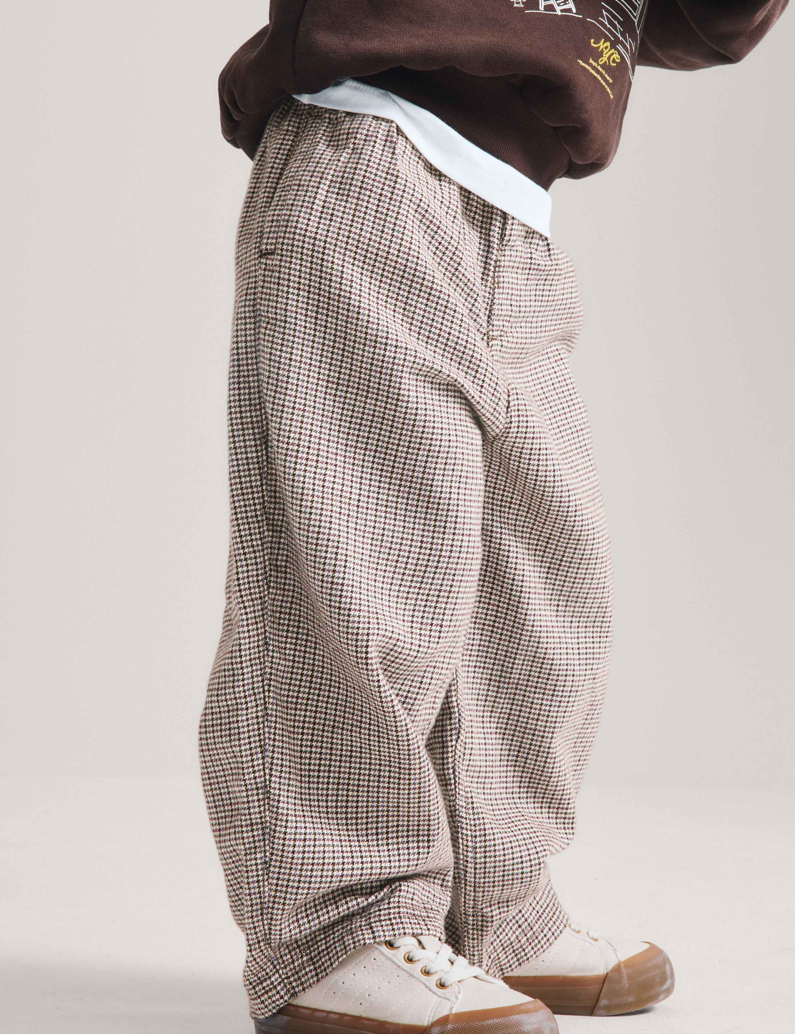 Pure Cotton Checked Trousers (2-8 Yrs) 3 of 6