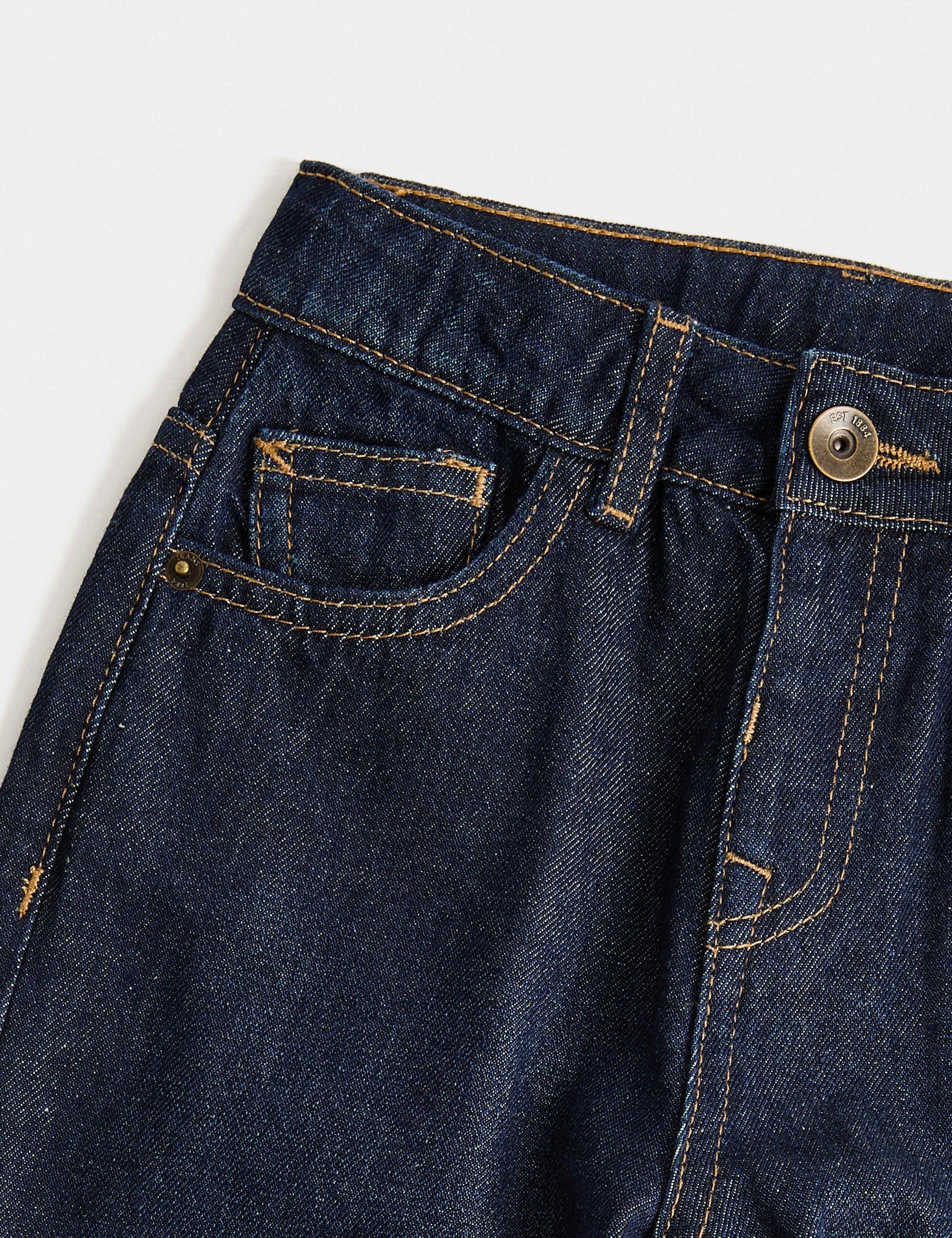 Turn Up Denim Jeans (2-8 Yrs) 2 of 2