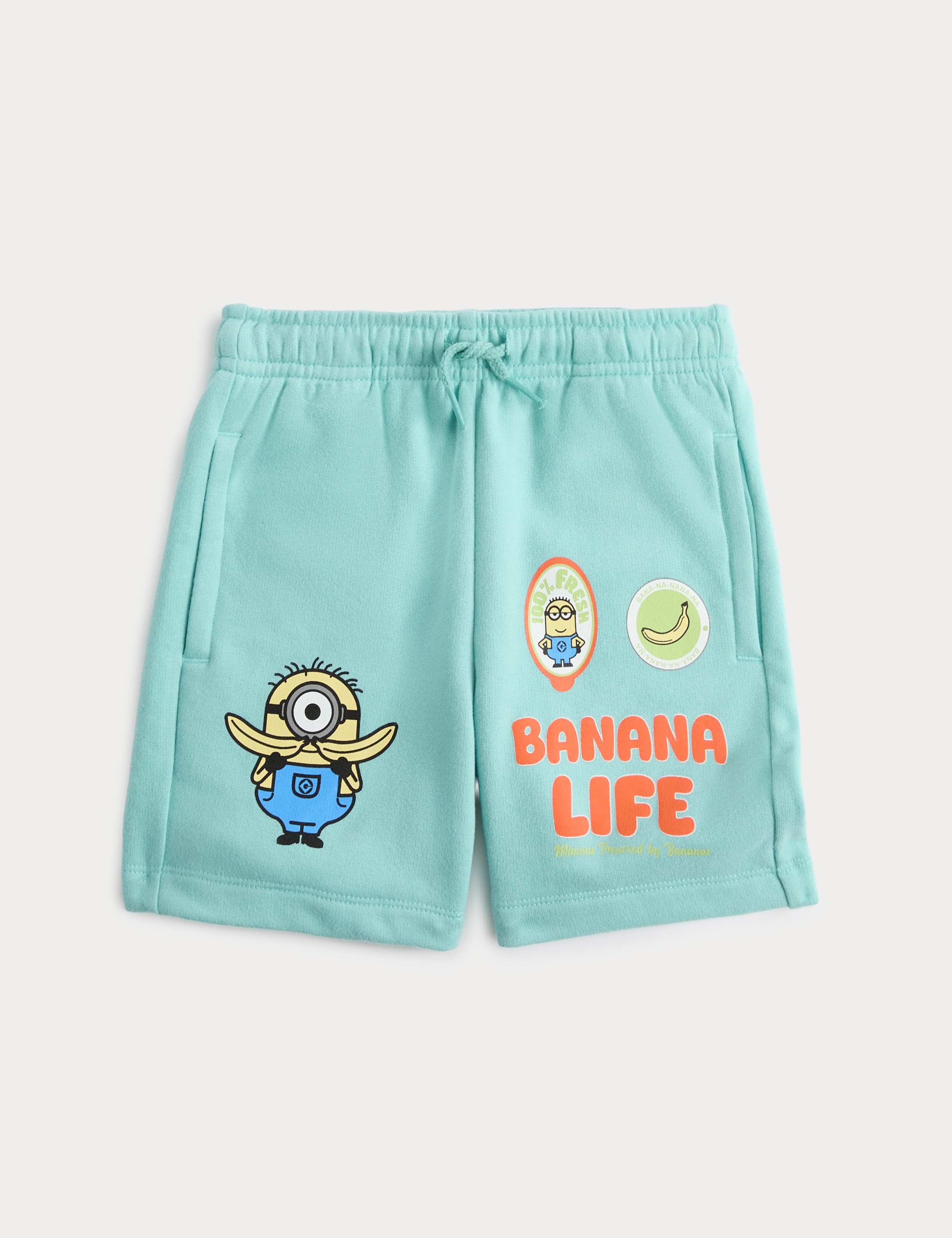 Cotton Rich Minions™ Graphic Shorts (2-8 Yrs) 1 of 1