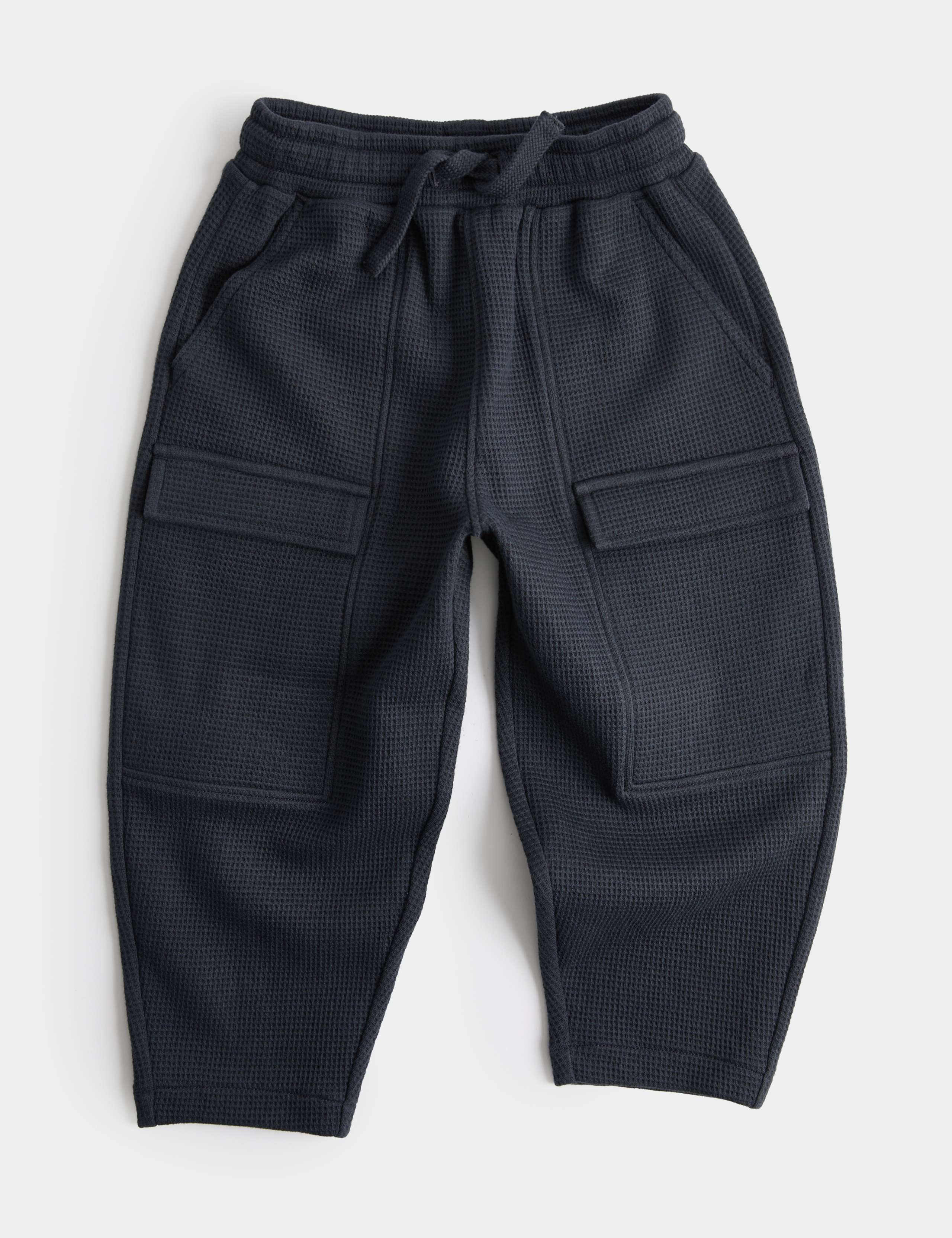Pure Cotton Waffle Cargo Joggers (2-8 Yrs) 2 of 6