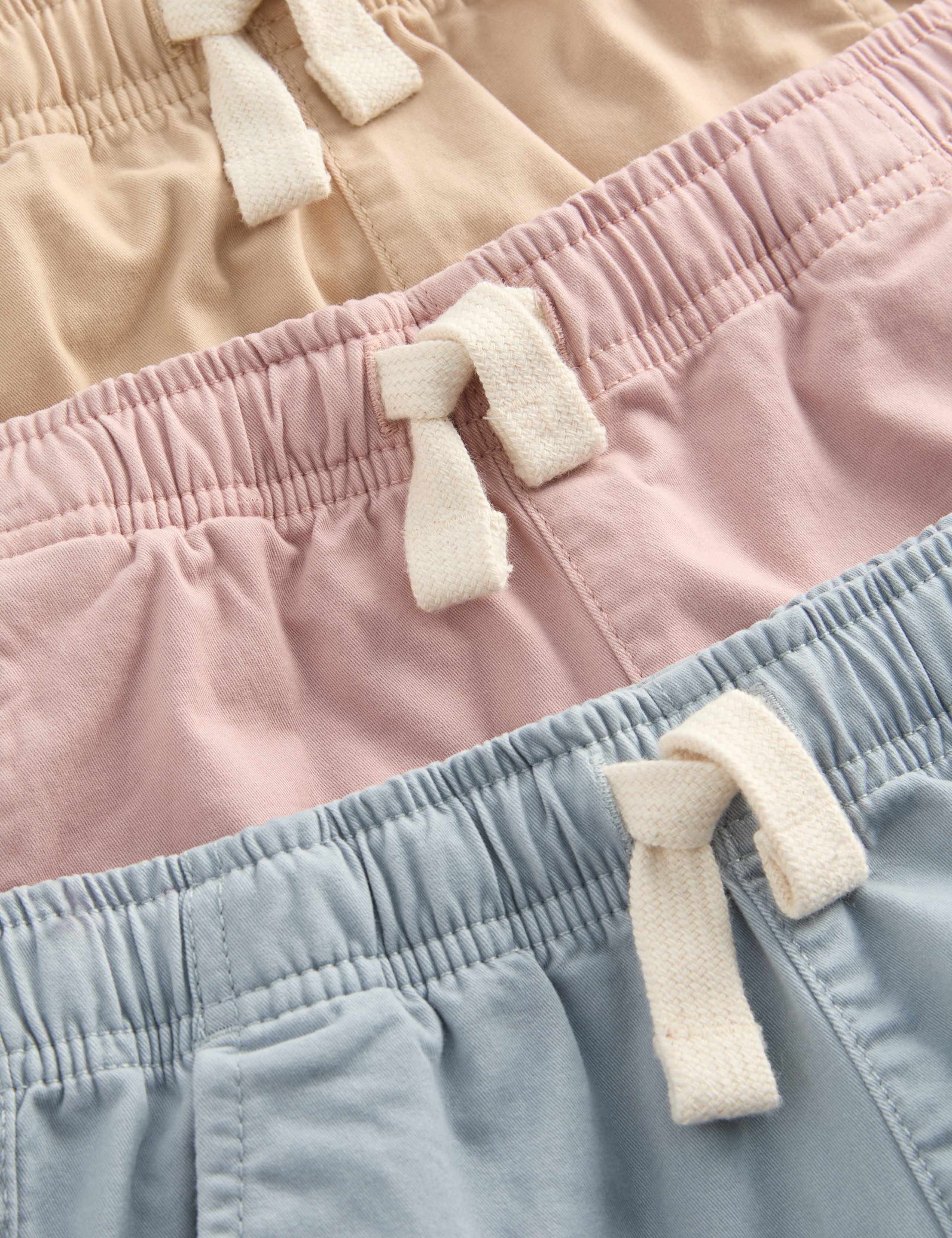 3 Pack Cotton Rich Shorts (2-8 Yrs) 2 of 2