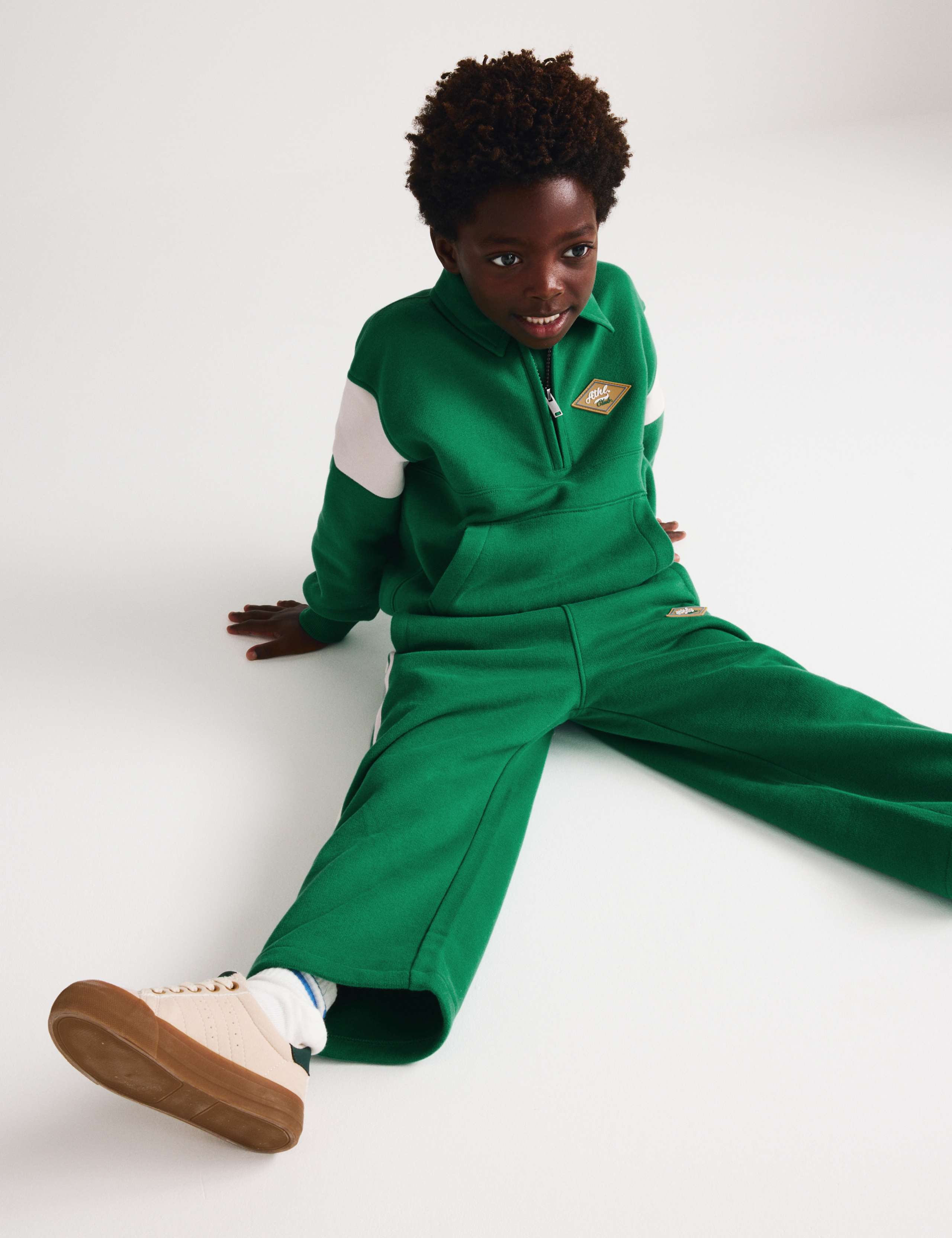 Sporty Wide Leg Joggers (2-8 Yrs) 3 of 6